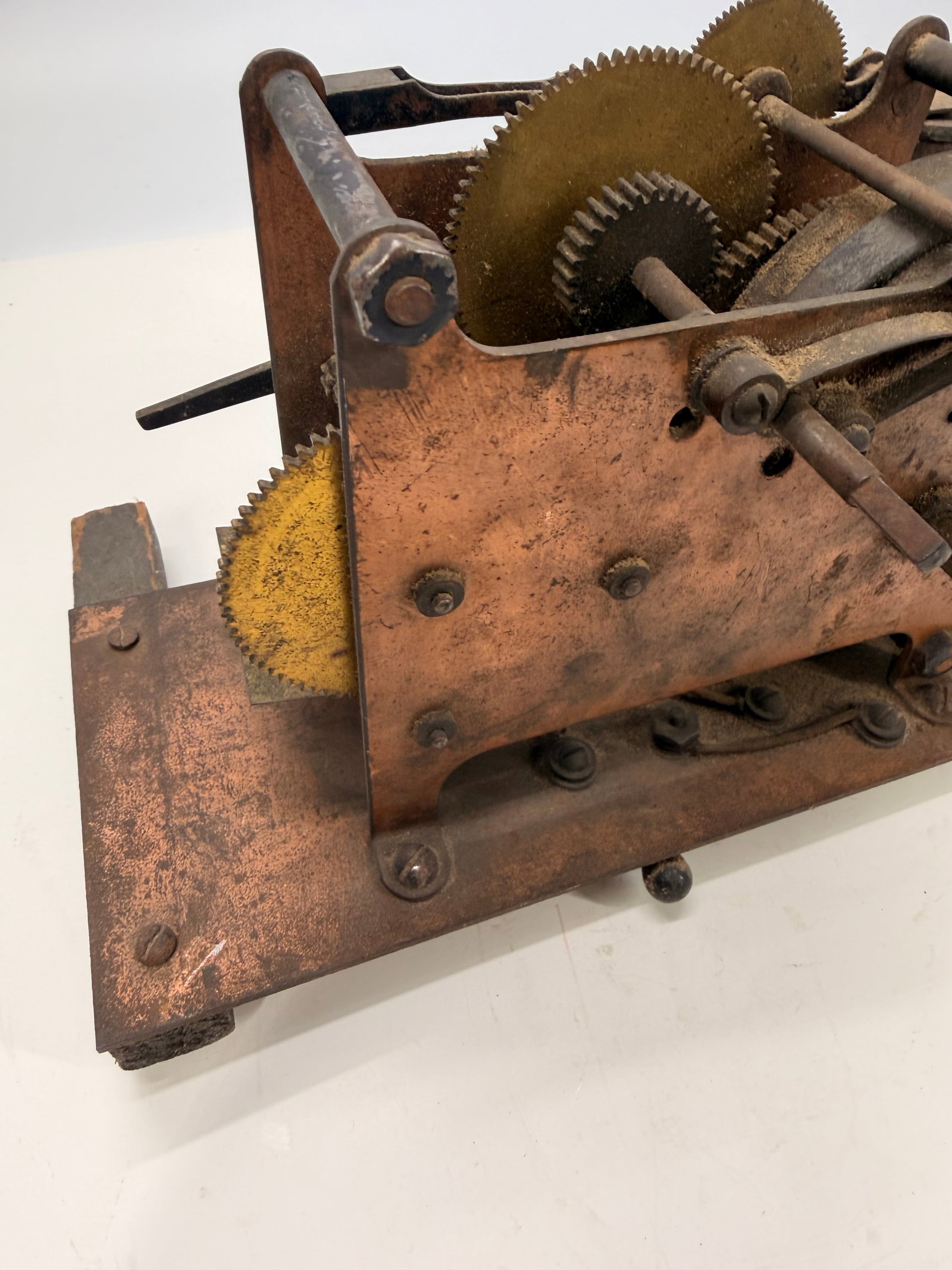 Antique Clockwork Furnace Damper Timer Control c. 1890–1920 - 5
