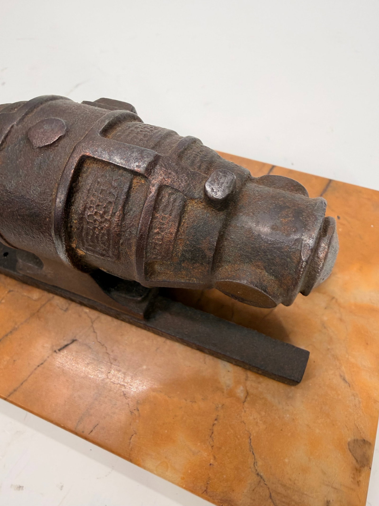 Antique Cast Iron Steam Engine Cutaway Demonstration Model - 2