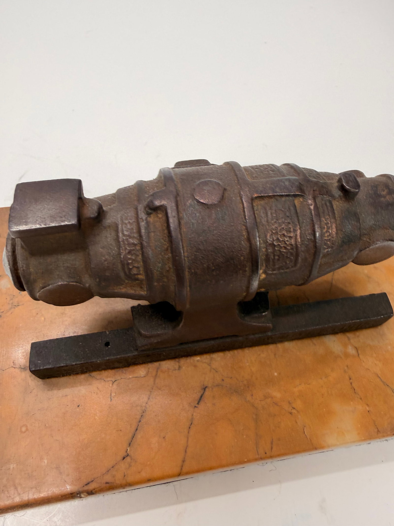 Antique Cast Iron Steam Engine Cutaway Demonstration Model - 3