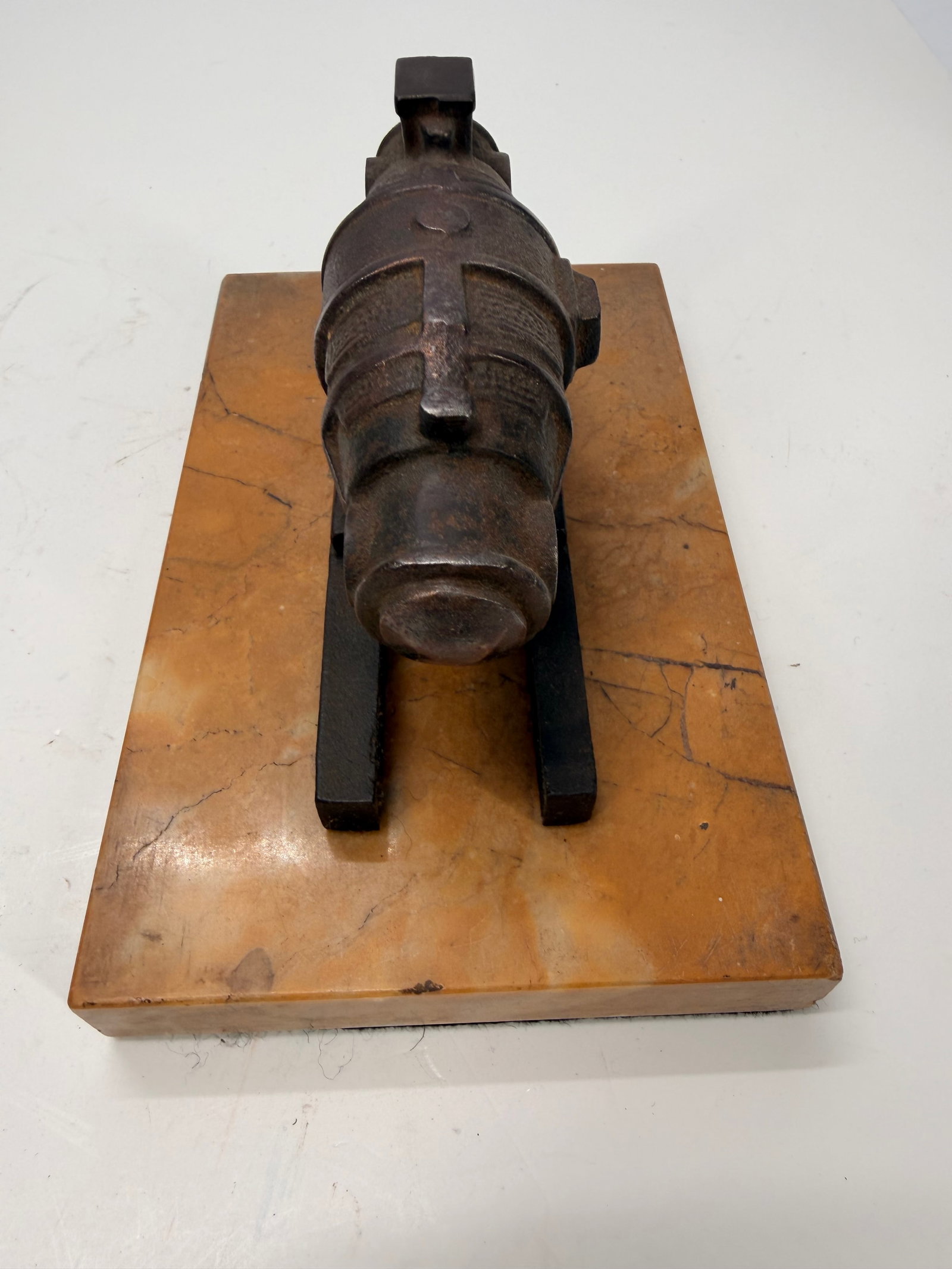 Antique Cast Iron Steam Engine Cutaway Demonstration Model - 4