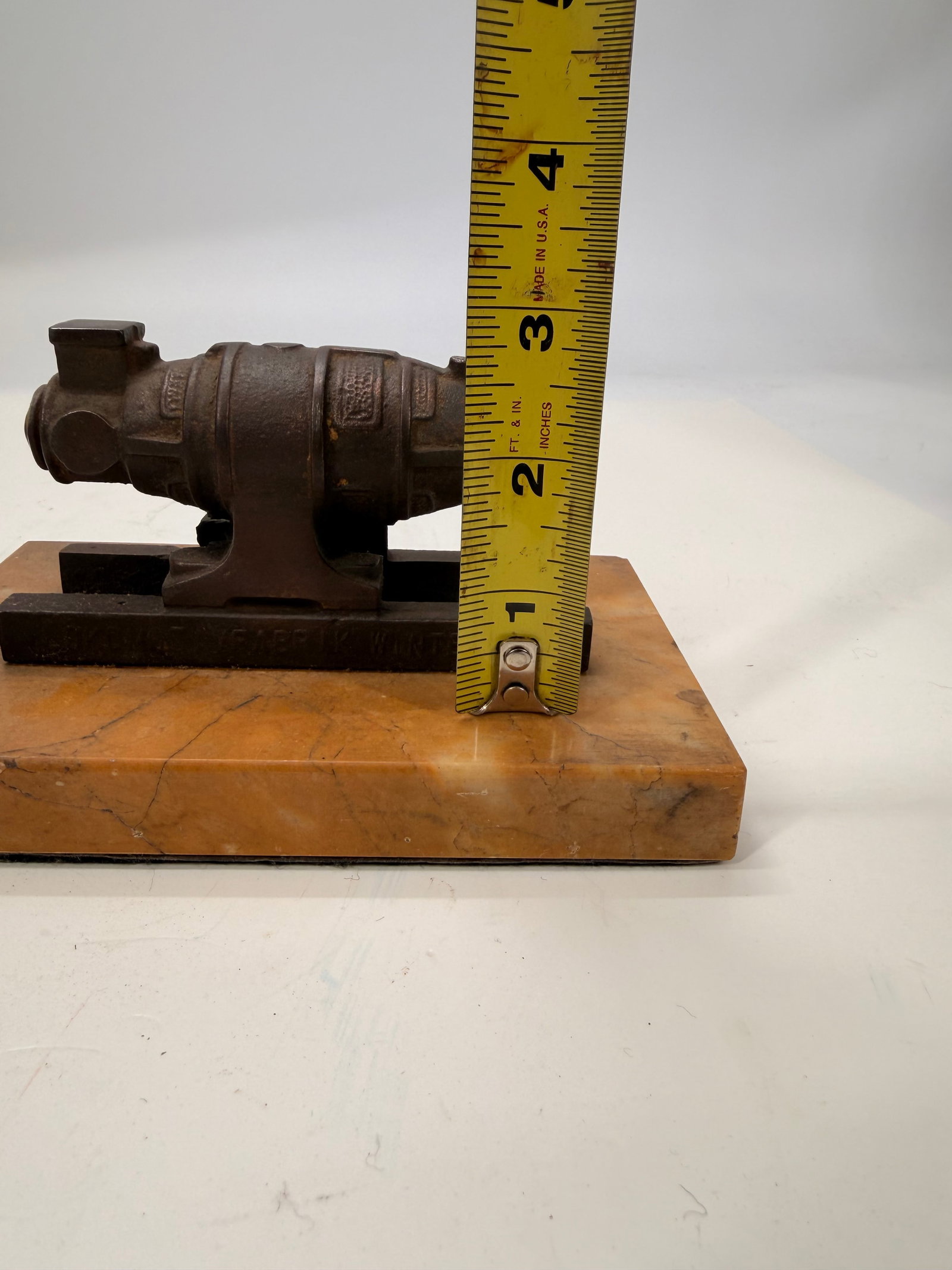 Antique Cast Iron Steam Engine Cutaway Demonstration Model - 6