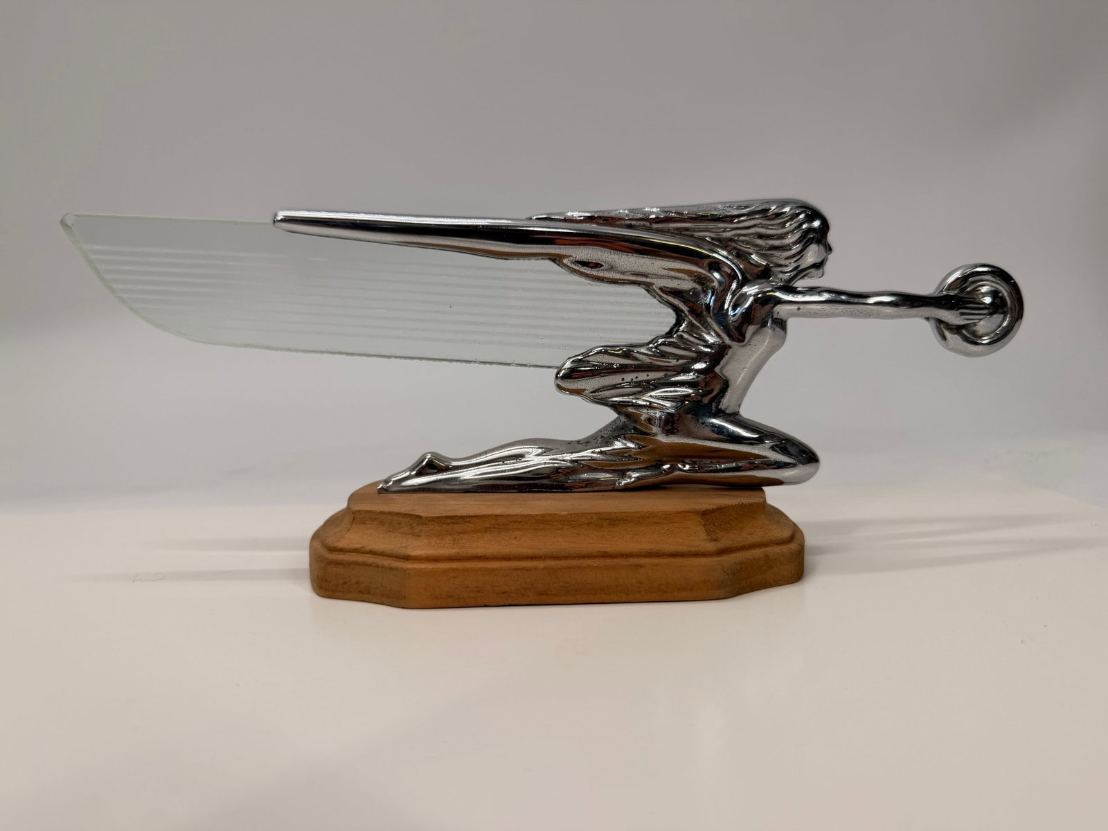 1939–40 Packard Goddess of Speed Hood Ornament (1 of 8)