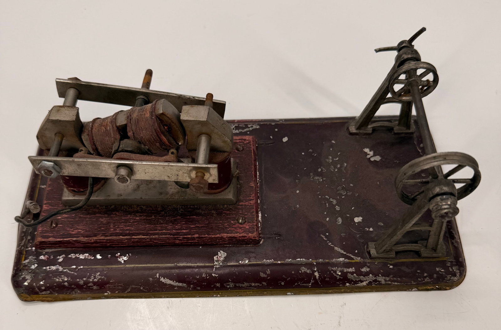 Antique Electrical Laboratory Induction Coil Demonstration Apparatus (1 of 8)