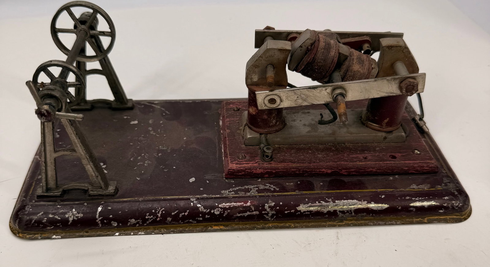 Antique Electrical Laboratory Induction Coil Demonstration Apparatus - 5