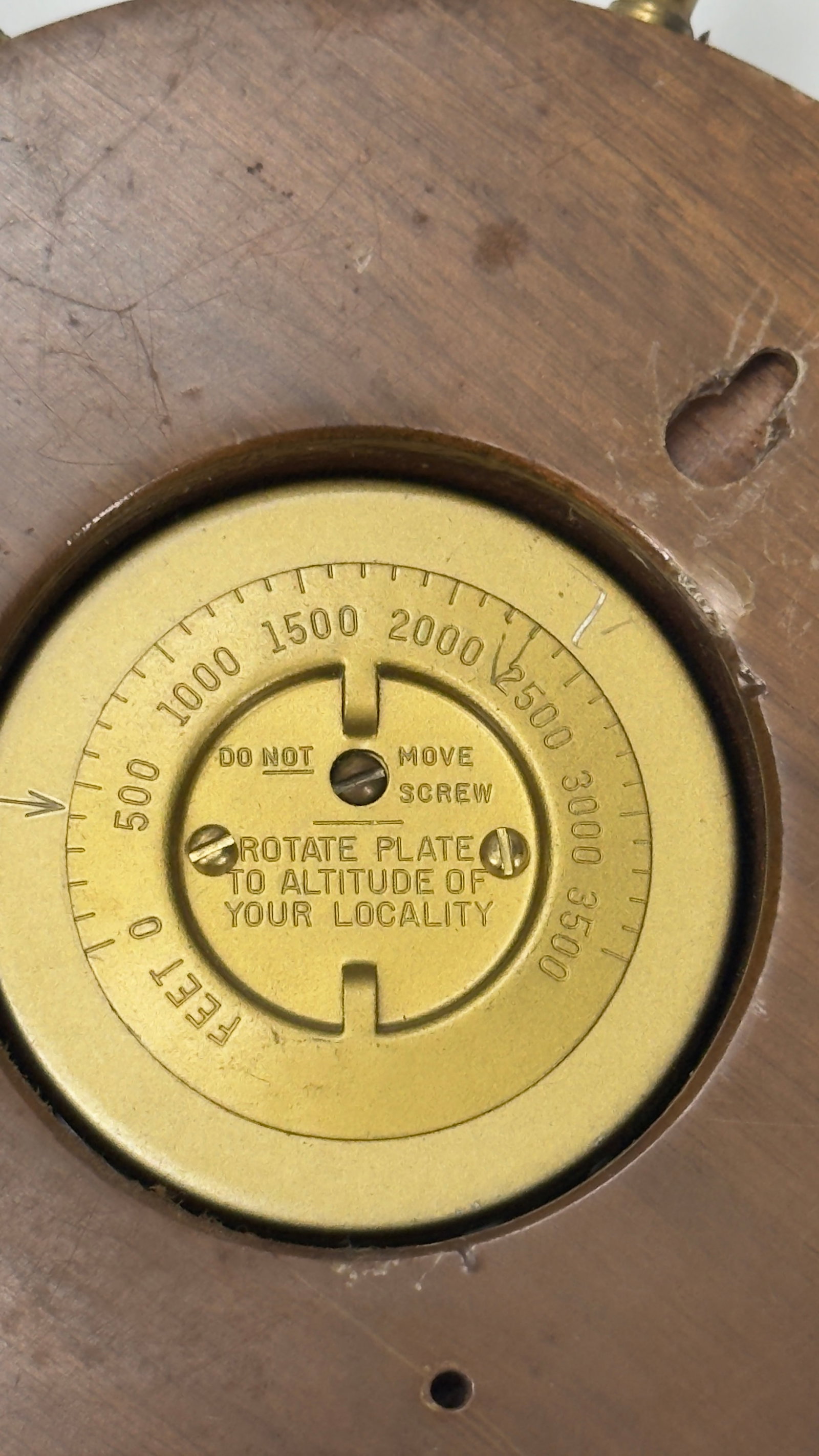 Taylor Ship’s Wheel Aneroid Barometer - 3