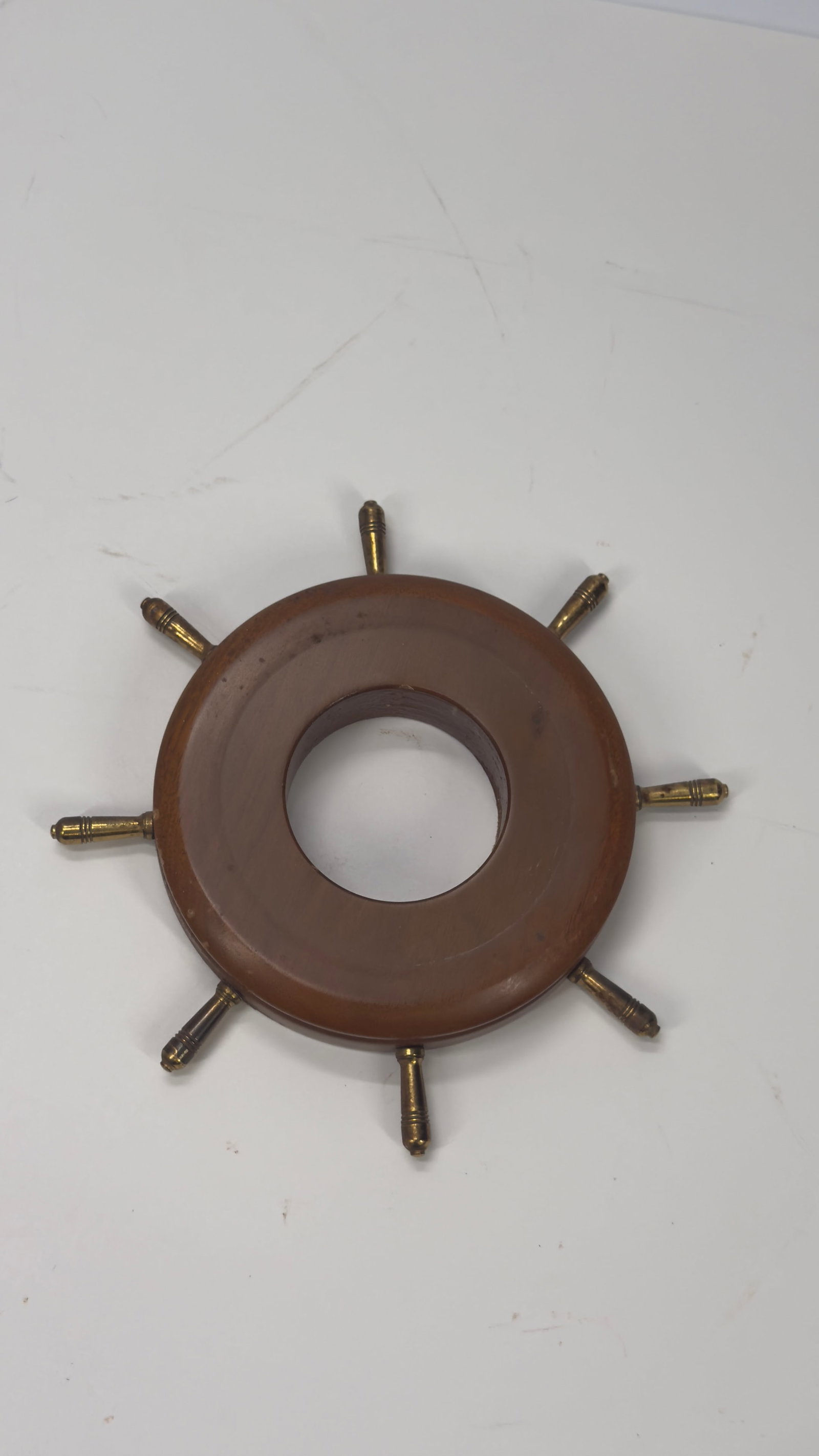 Taylor Ship’s Wheel Aneroid Barometer - 5