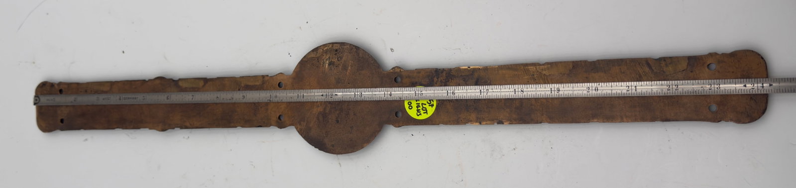 Antique General Electric Cast Iron Machine Nameplate - 4
