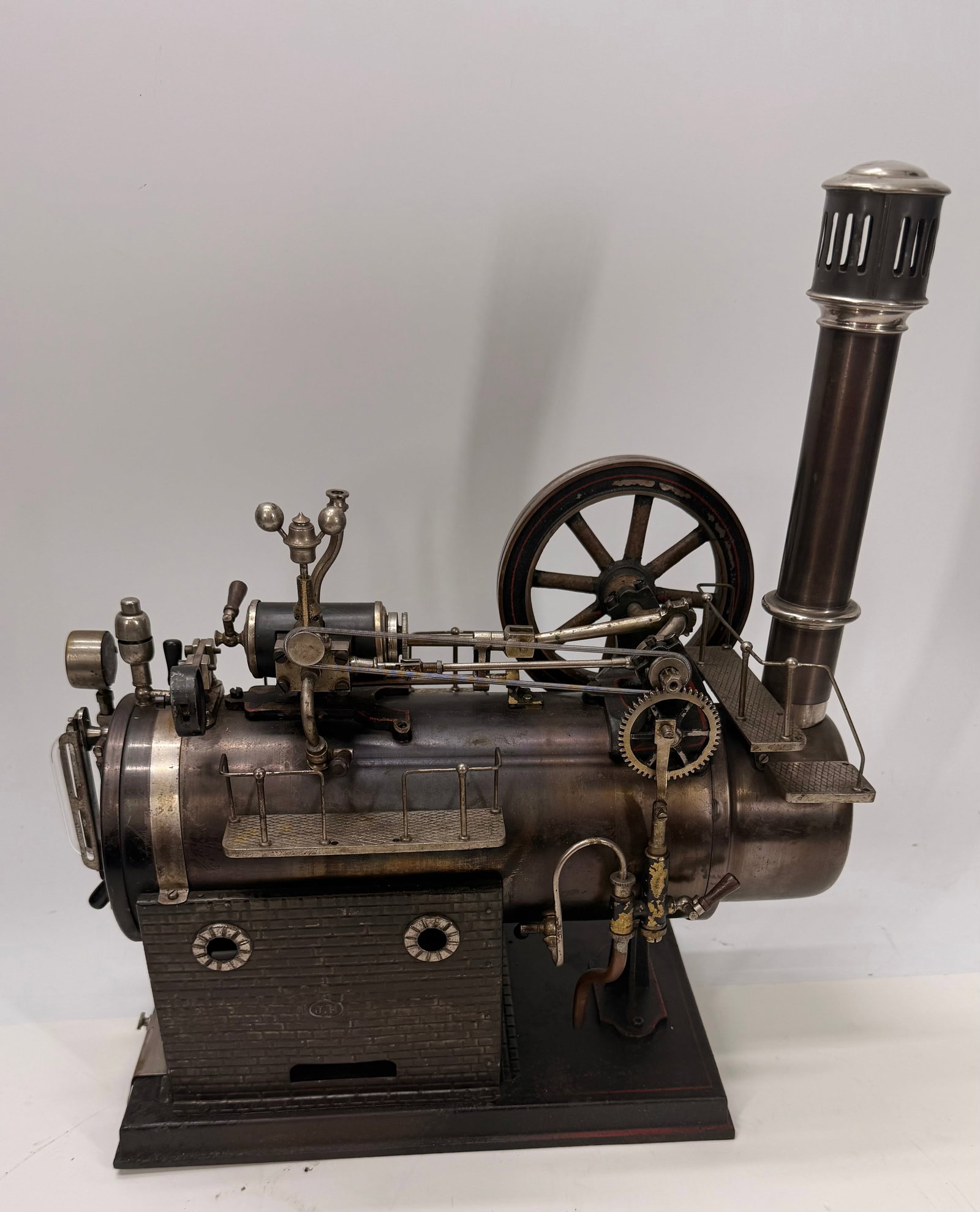 Jensen No. 95 Live Steam Engine Boiler w/ Original Wood Box & Spare Vapor Heads (1 of 11)