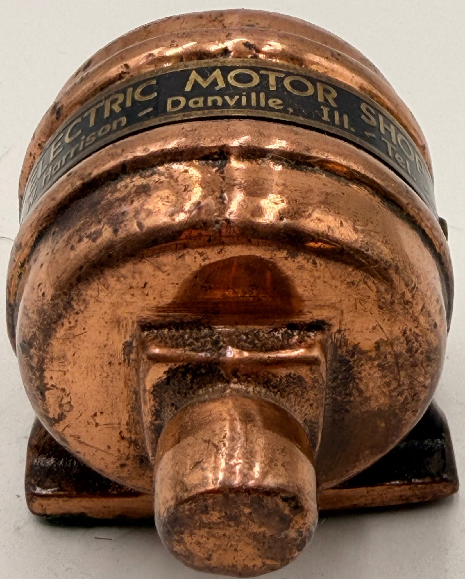 Electric Motor Shop Paperweight Brass (1 of 6)
