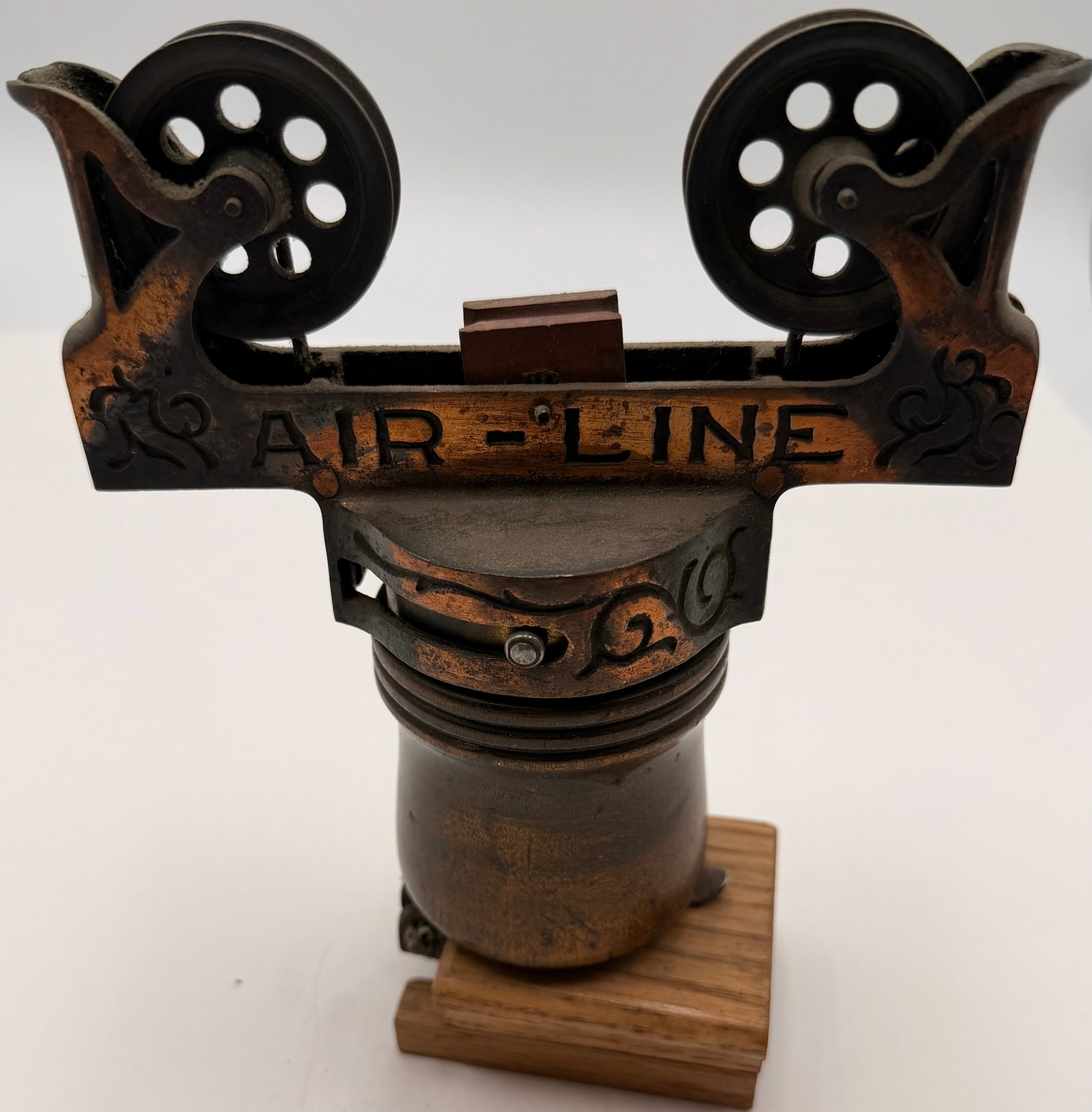 Antique Lamson Air-Line Cash Trolley (1 of 6)