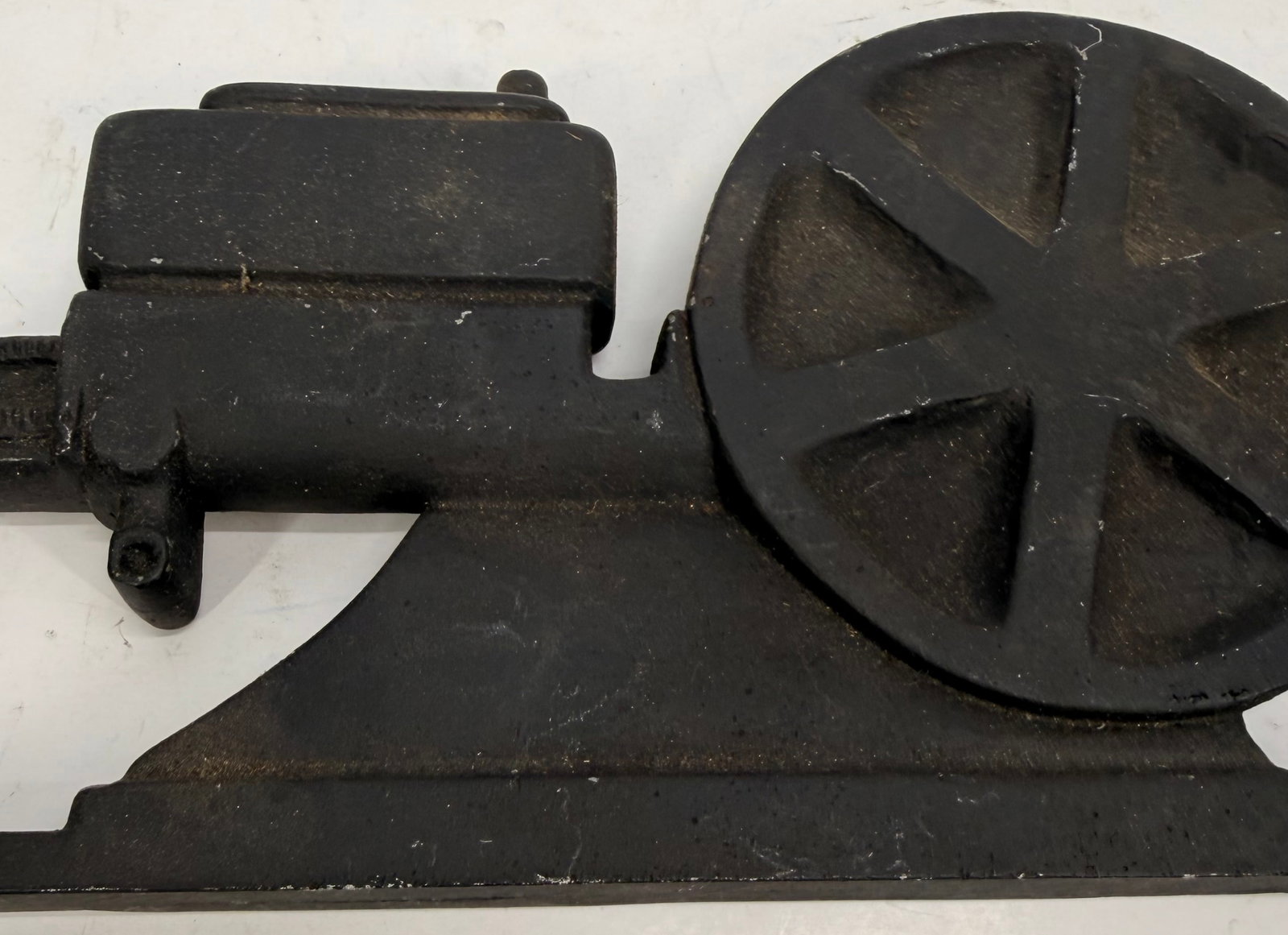 Antique Cast Iron Stationary Engine Model - 3