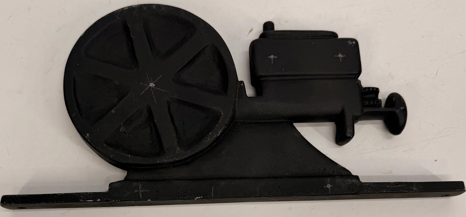 Antique Cast Iron Stationary Engine Model - 5