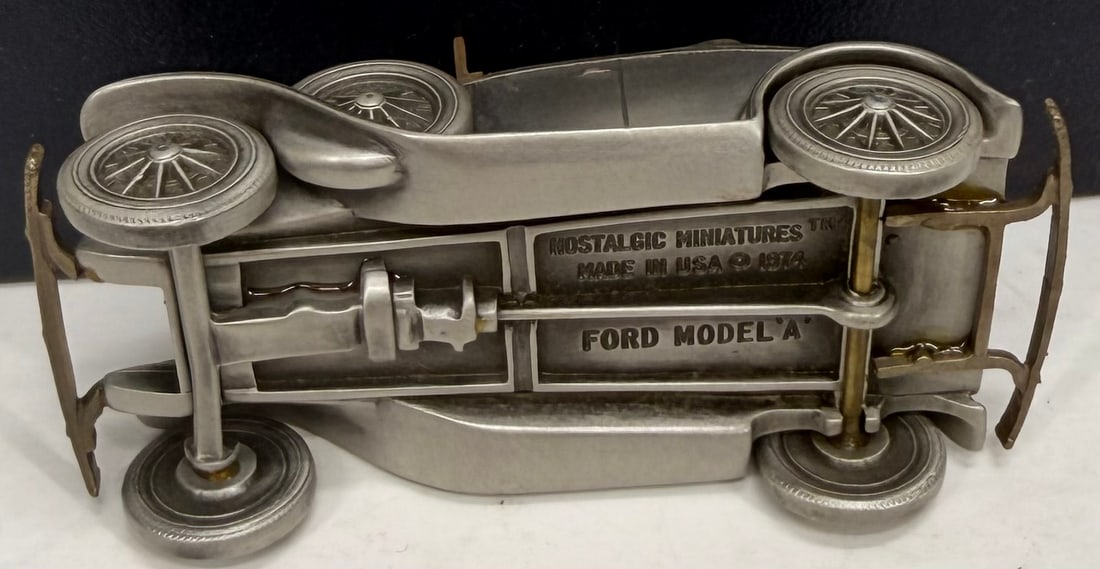 Danbury Mint Pewter Car Replica - 6