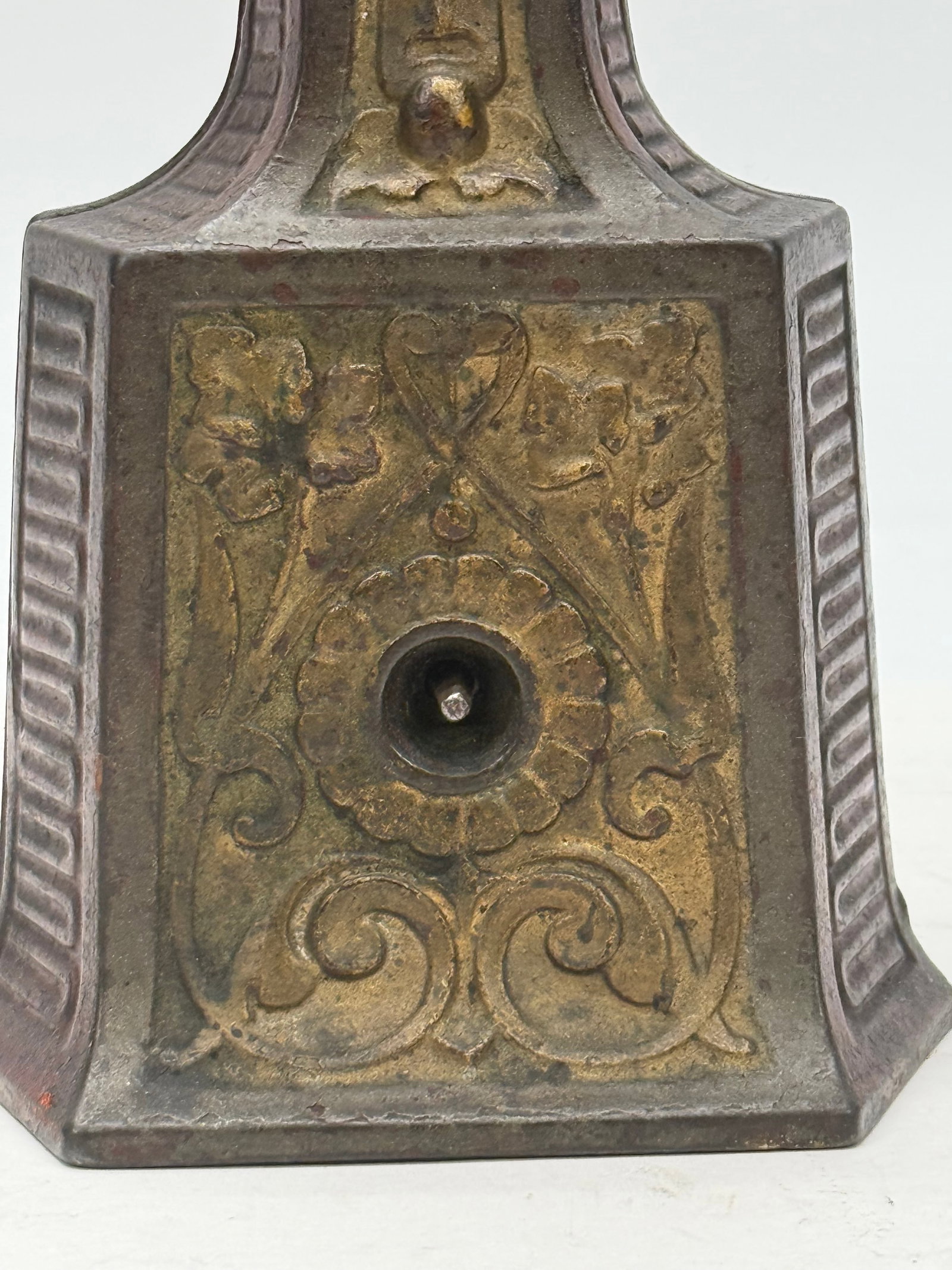 CAST IRON CLOCKWORK SHOO-FLY FAN - 2