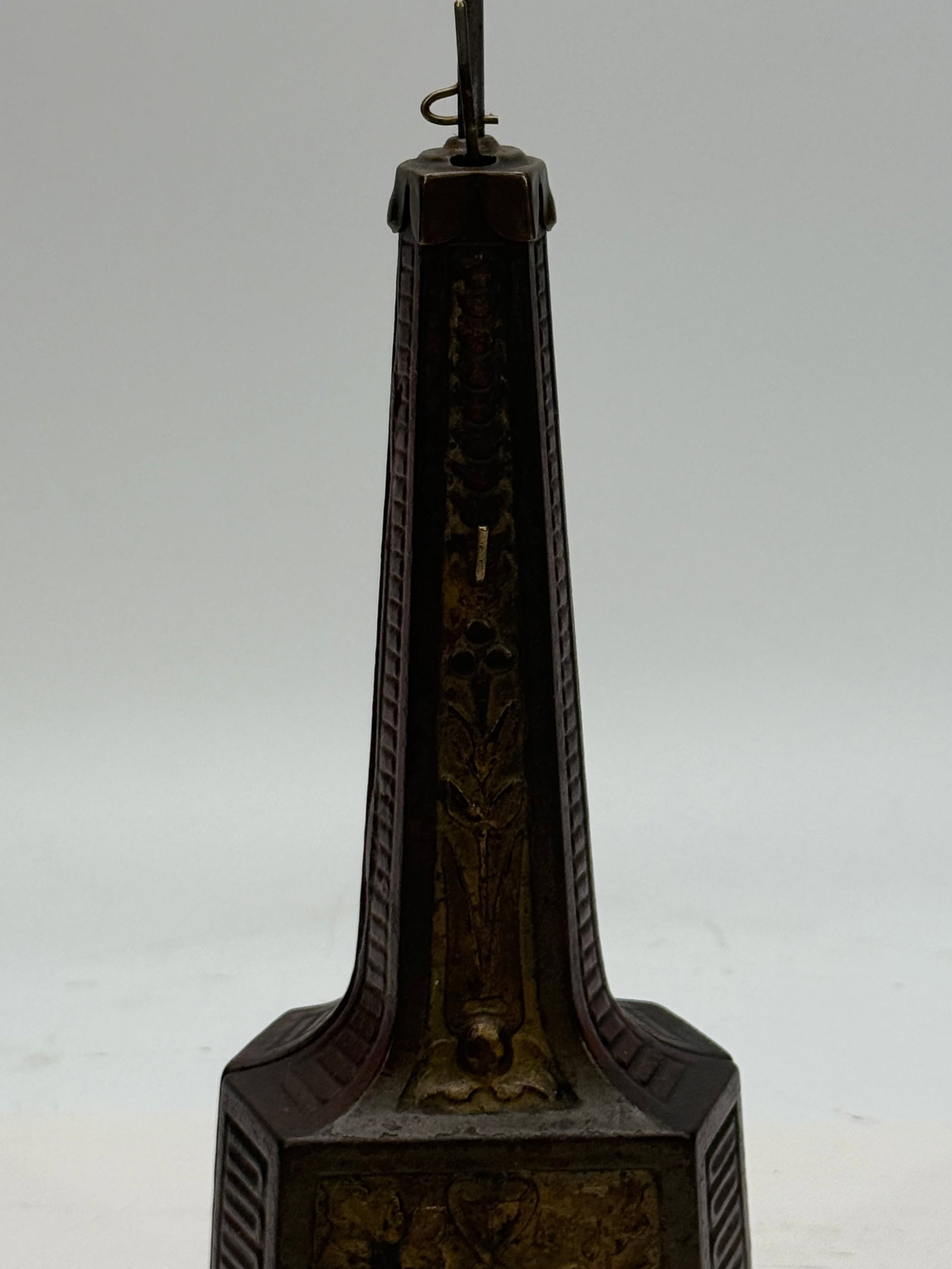 CAST IRON CLOCKWORK SHOO-FLY FAN - 3