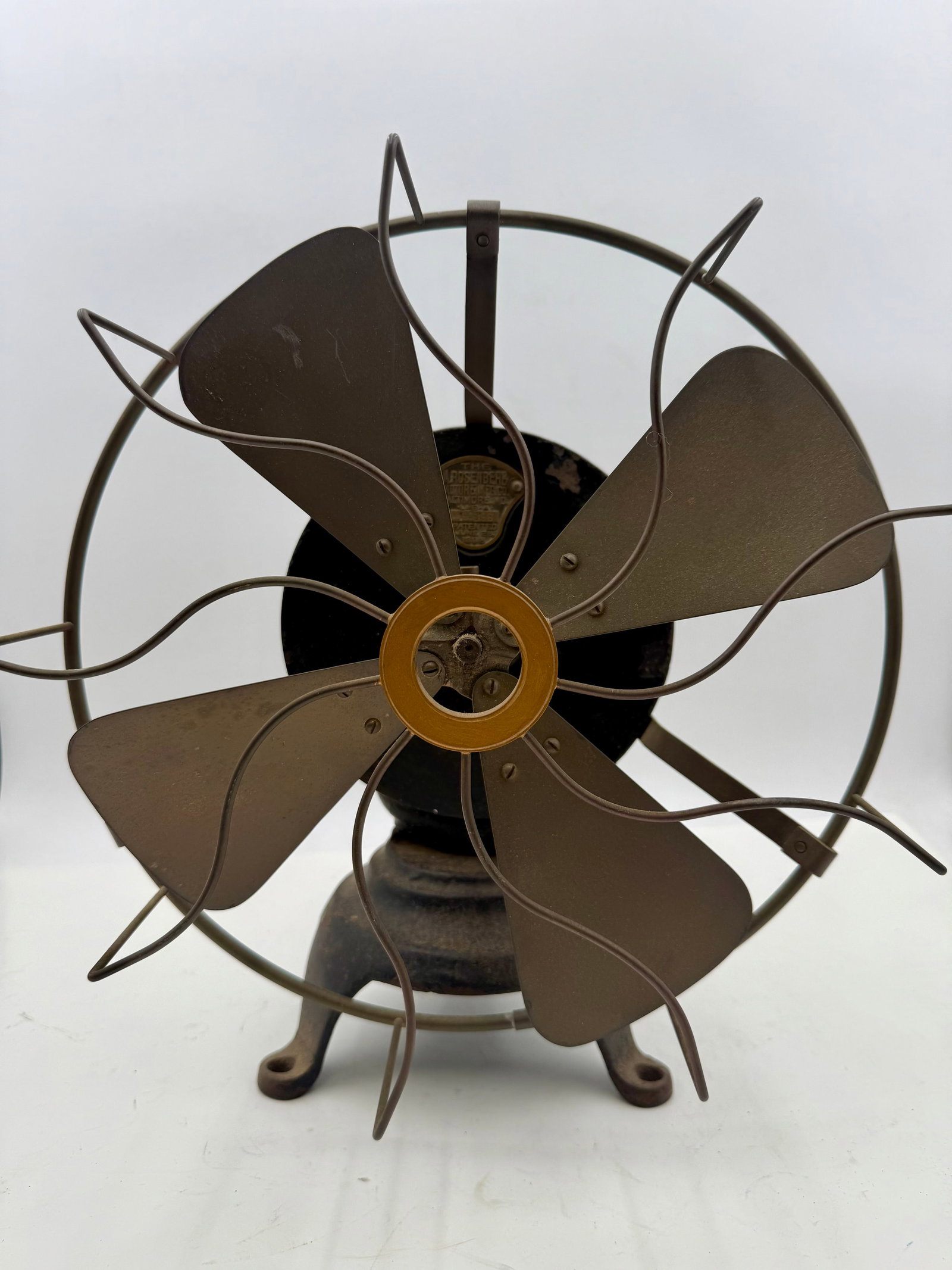 Antique A. Rosenberg Motors & Mfg. Co fan (1 of 10)