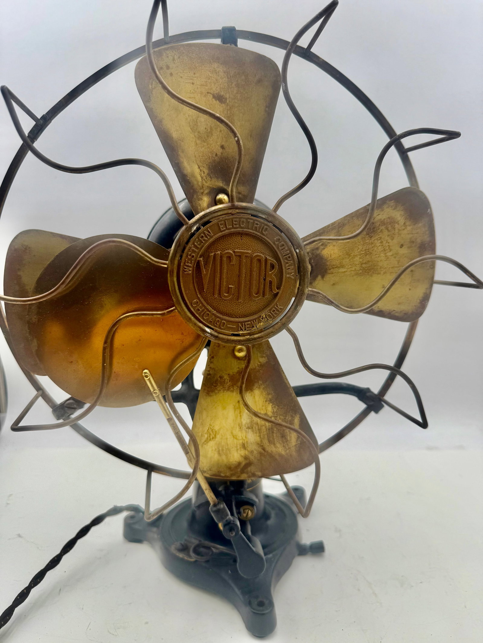 Western Electric "Victor" Lollipop oscillating fan,12’’ (1 of 13)