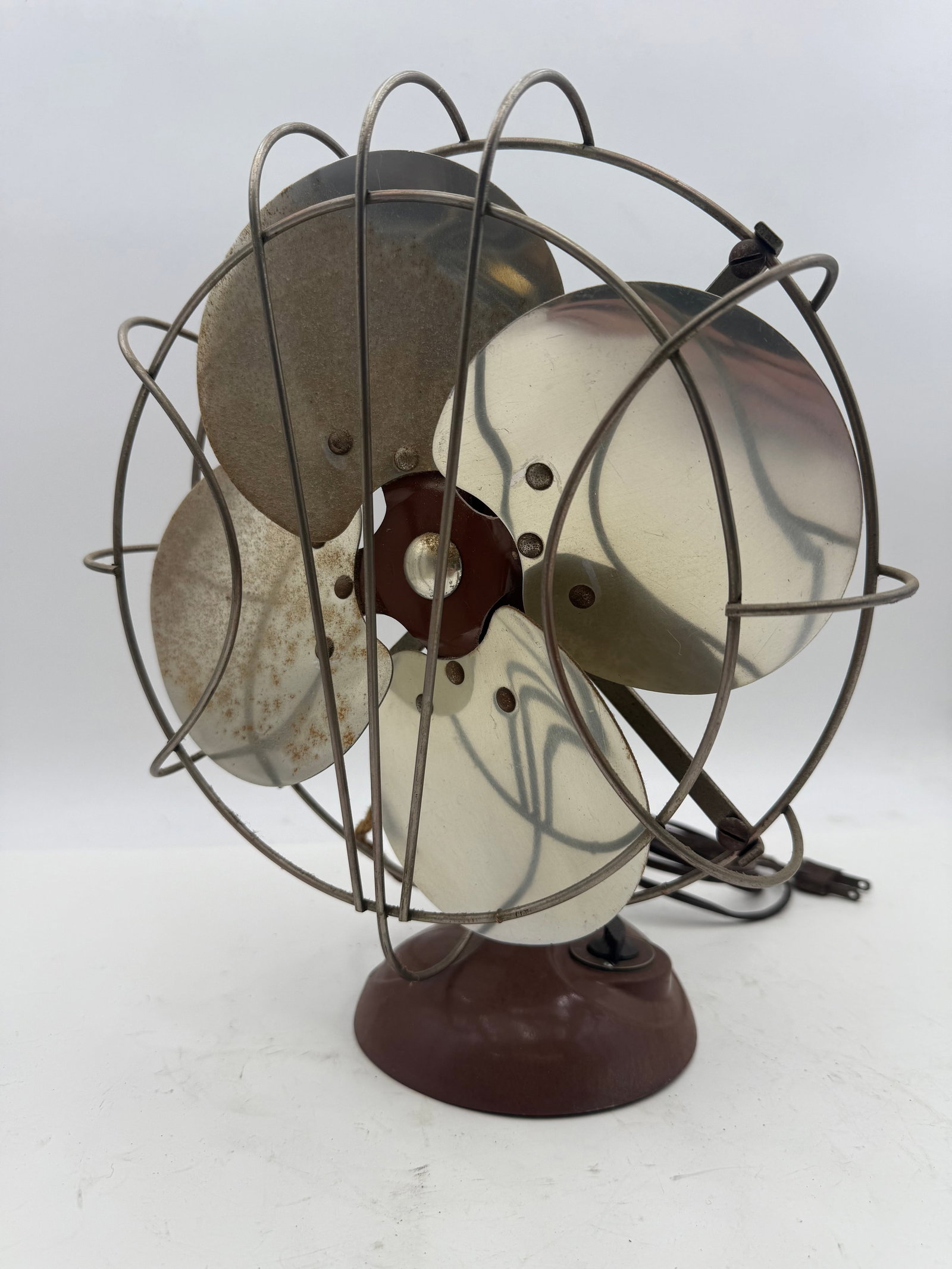 ANTIQUE ELECTRIC FAN RARE FITZGERALD ART DECO FAN (1 of 10)