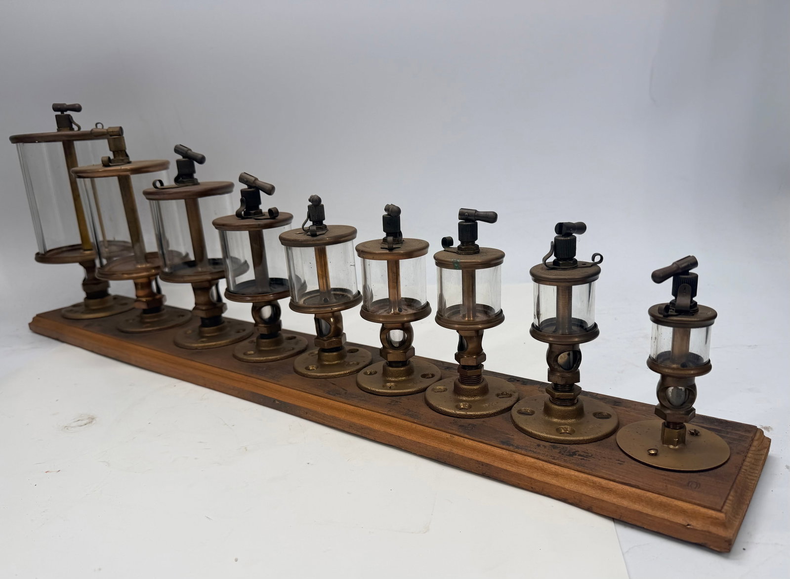 Lunkenheimer Sentinel Steam Engine Oiler Display Set - 2