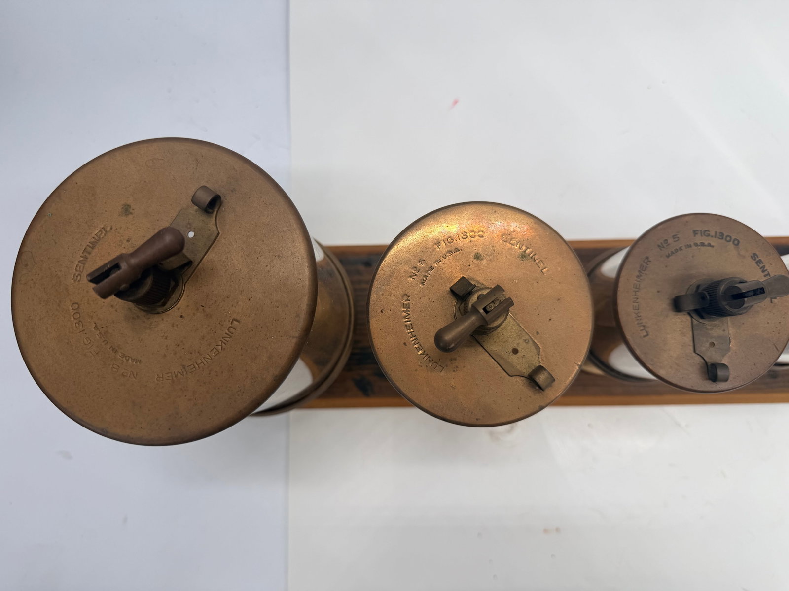 Lunkenheimer Sentinel Steam Engine Oiler Display Set - 7