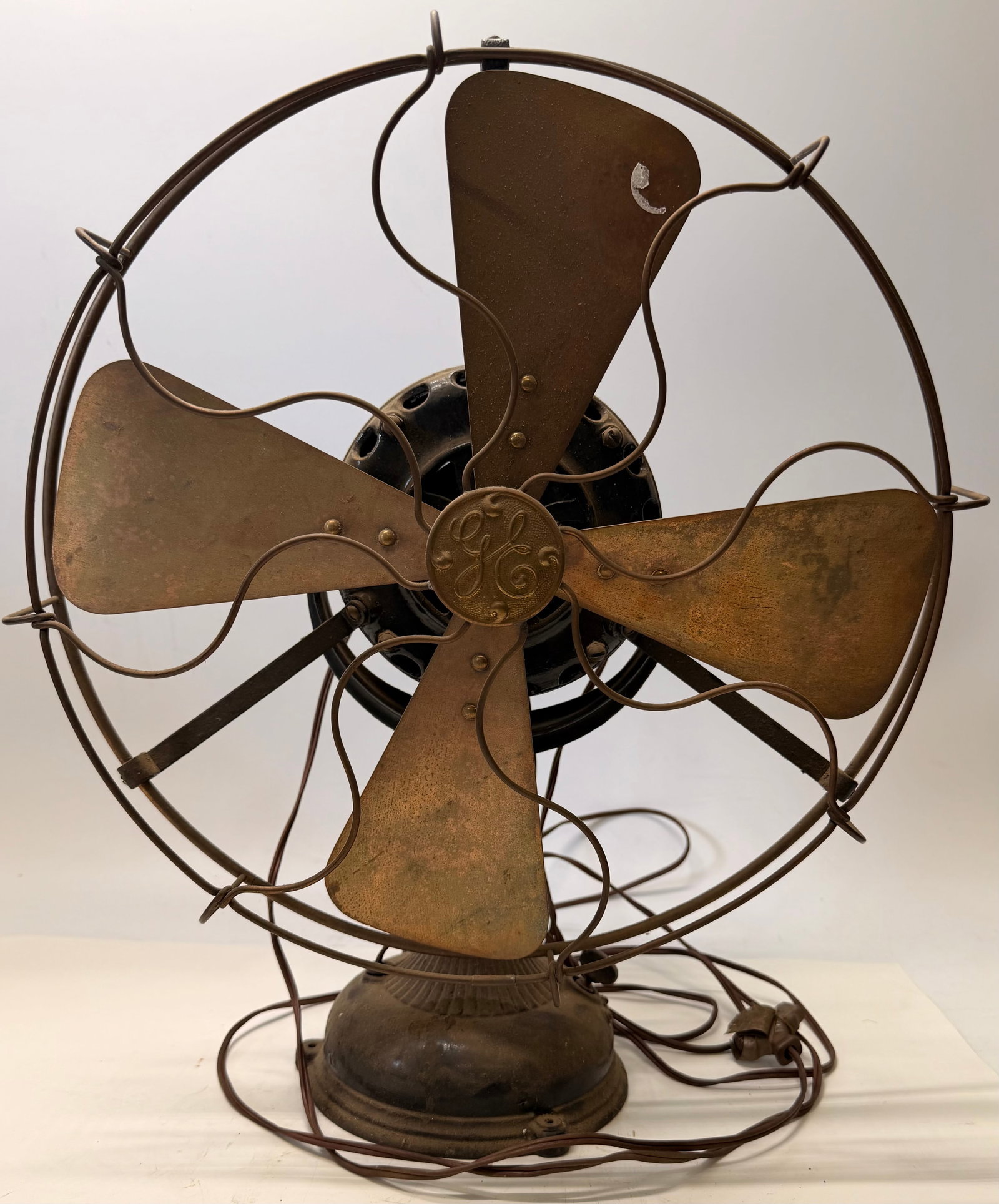 General Electric Pancake Fan Motor Antique (1 of 7)