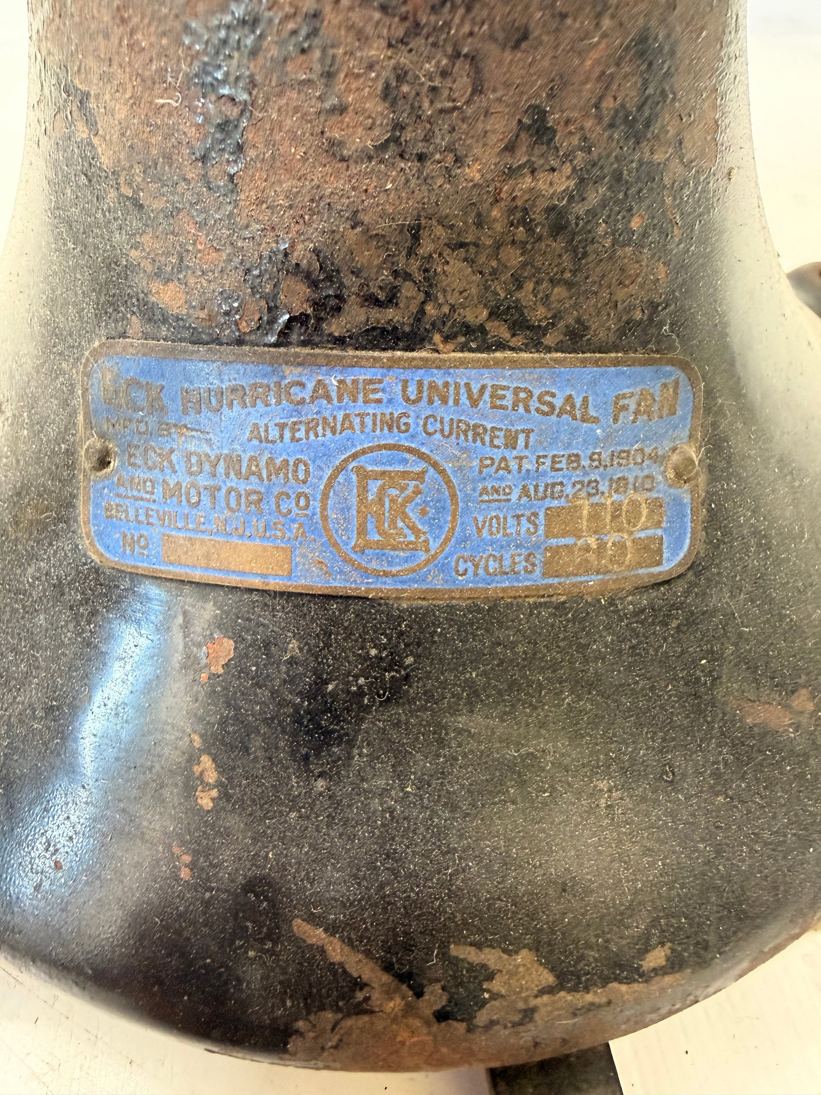 Eck Hurricane Universal Fan Antique - 4