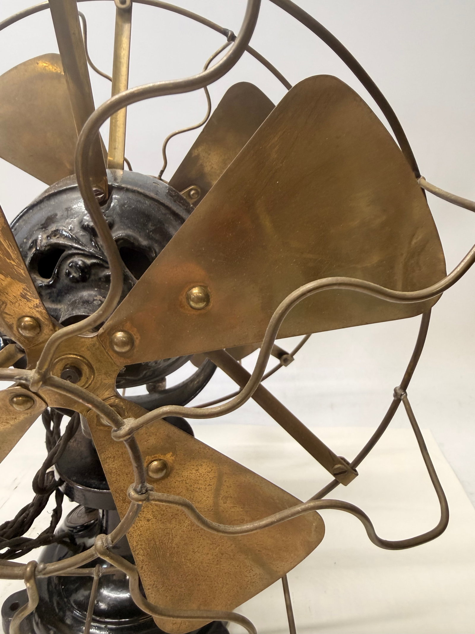 Vintage Double Headed Electric Fan - 3