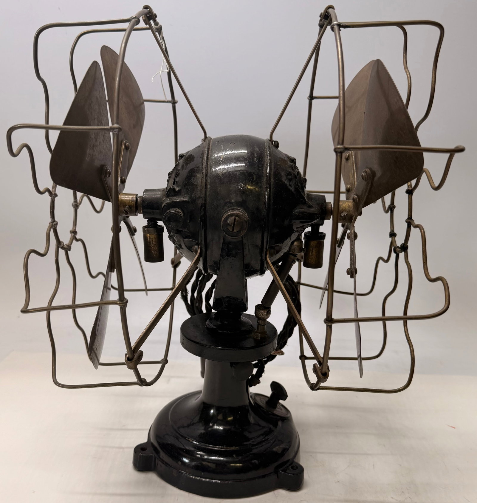 Vintage Double Headed Electric Fan - 4