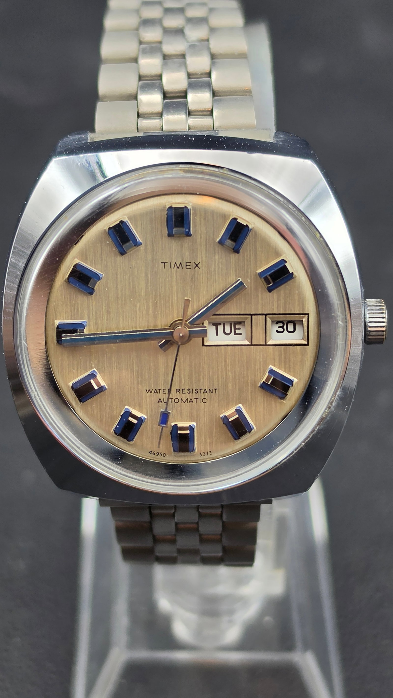 1972 Timex Viscount Automatic Day-Date Watch, Ref. 46950-3372, Cal. M33 (1 of 9)