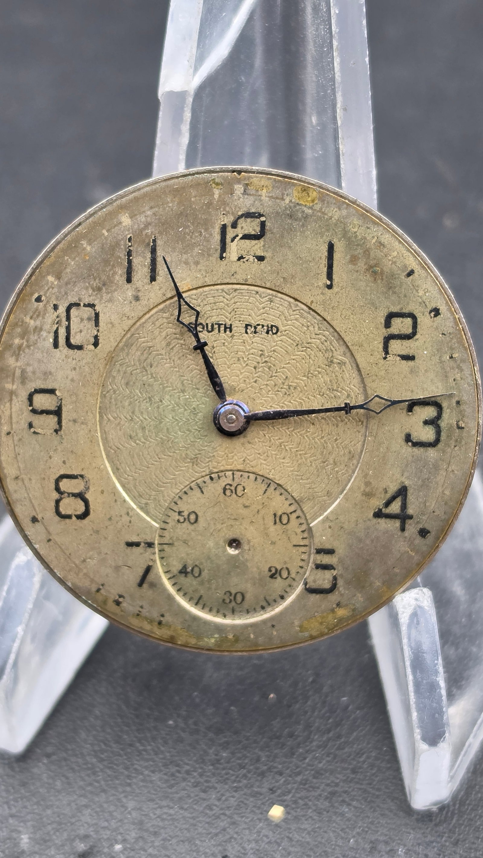 Antique 1924 South Bend Studebaker 21 Jewel Railroad Grade Pocket Watch Movement (1 of 5)