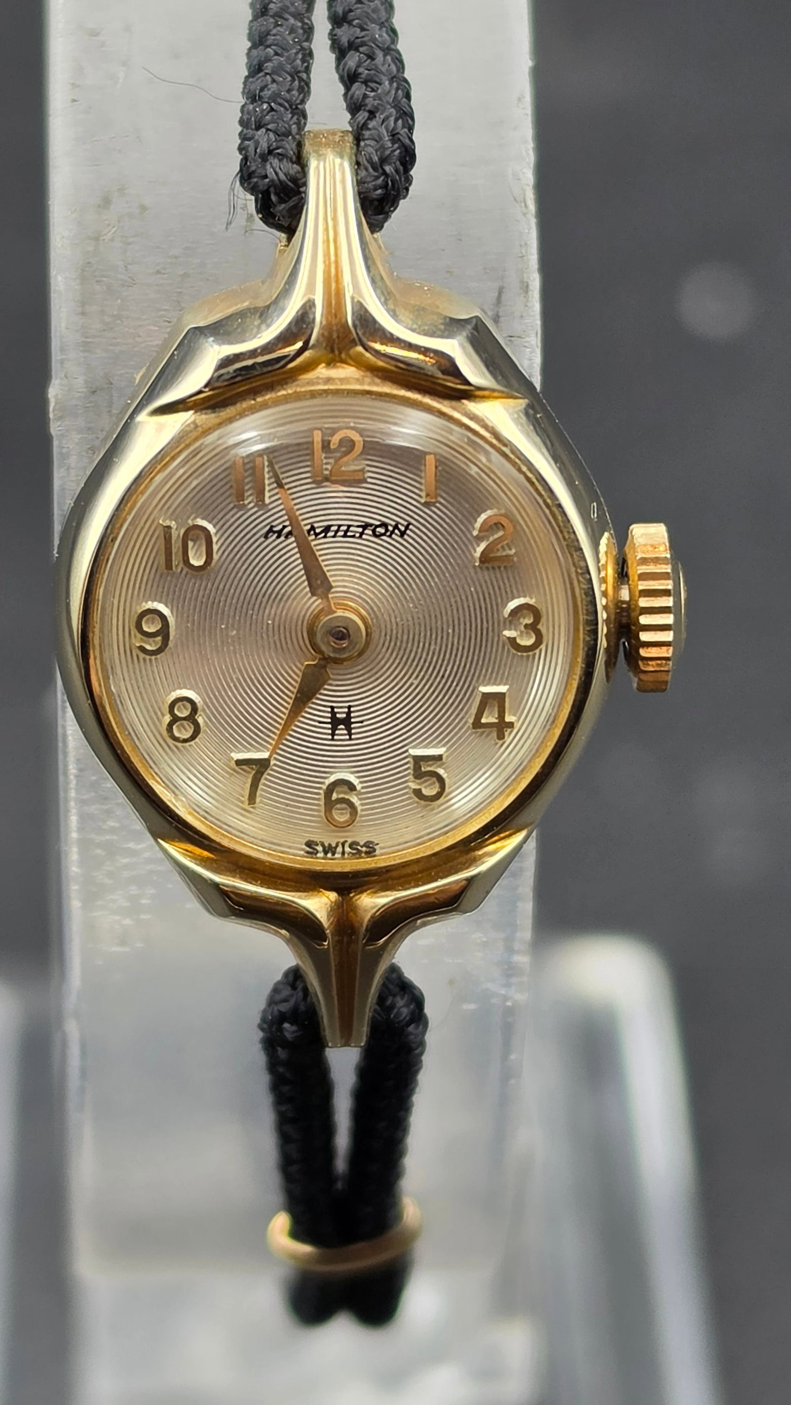 Hamilton Lola Ladies 10K RGP Cocktail Watch, 17 Jewel Cal 603, Original Box, Runs (1 of 15)