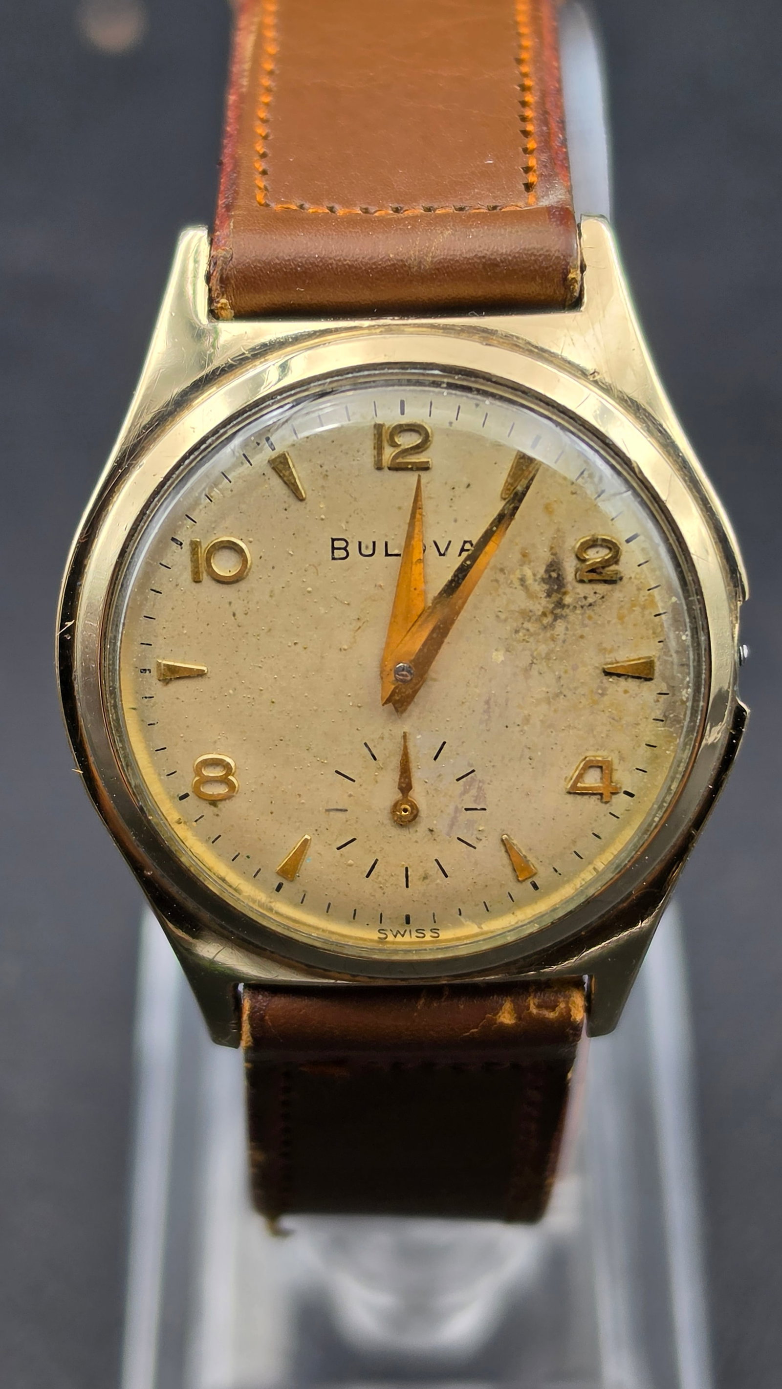 Vintage Bulova L7 Manual Wind Mens Watch, 17 Jewels, Cal 11AC, Ref B978467 (1 of 11)