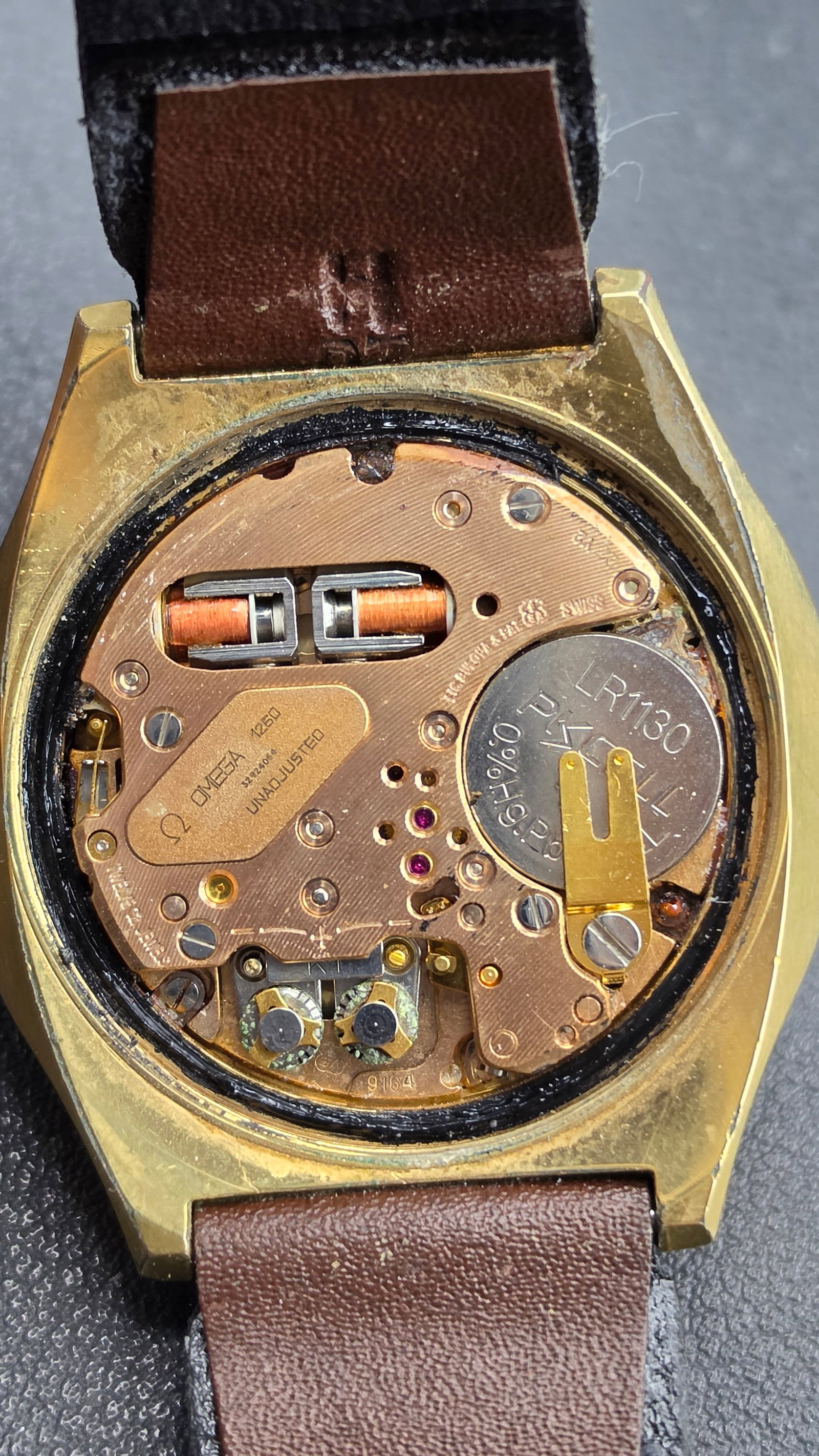 Omega Electronic f300Hz Chronometer 198.020 Gold Capped Day Date Watch, 1970s - 11