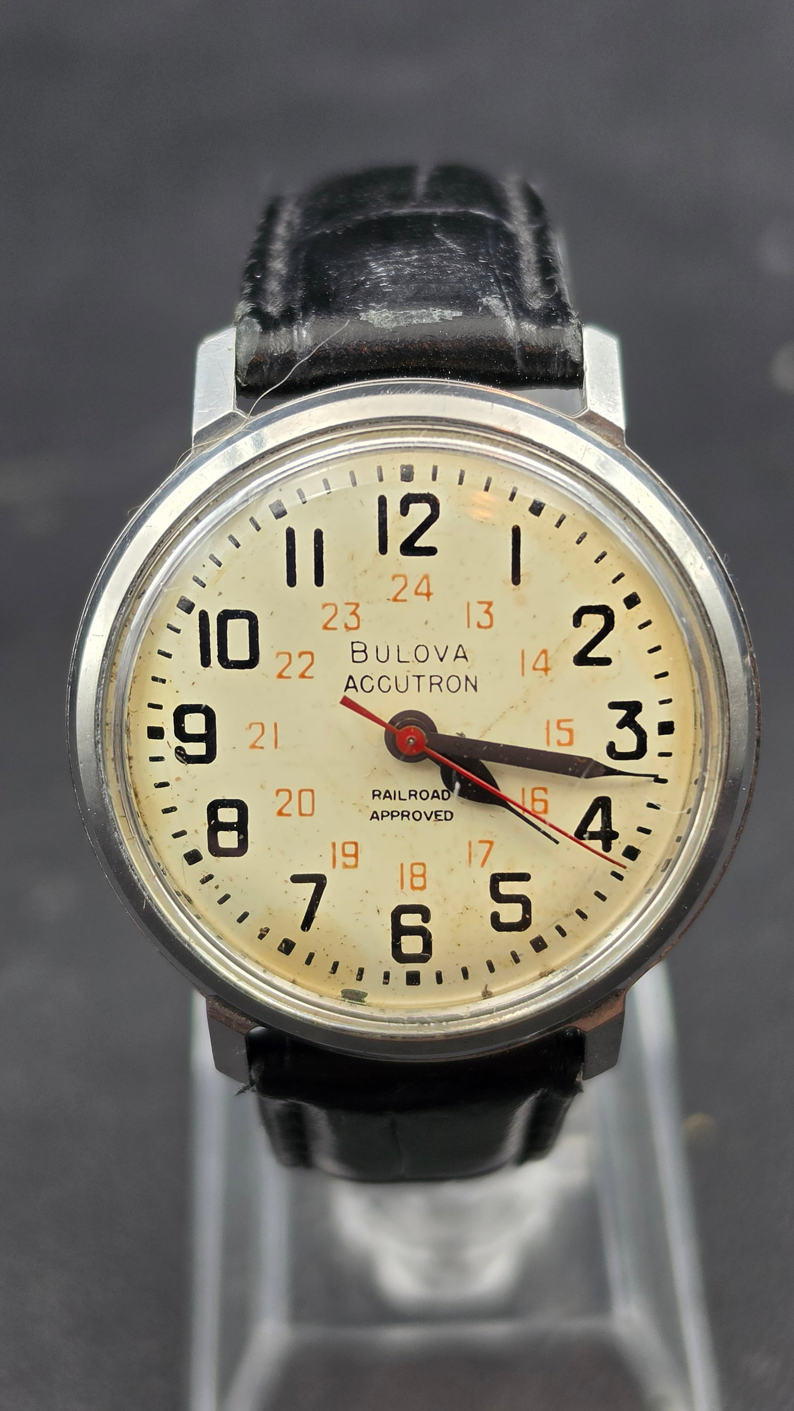 Bulova Accutron Railroad Approved Watch, Running, Tuning Fork Movement, With Box (1 of 12)