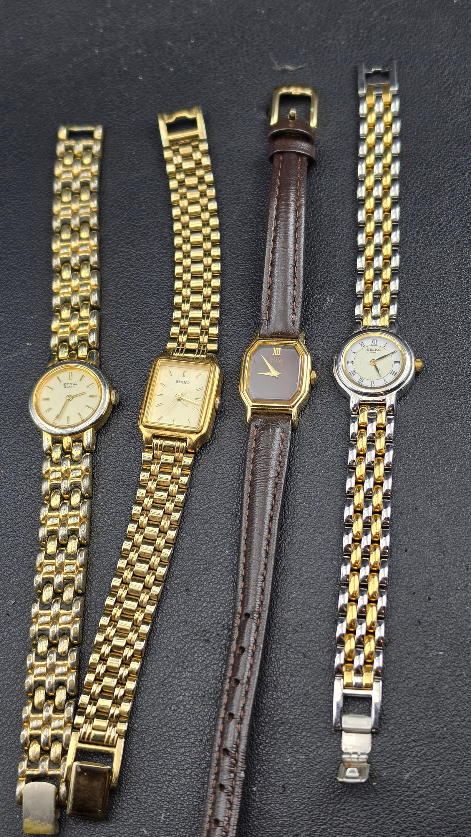 Lot of 4 Vintage Seiko Ladies Quartz Watches (1 of 9)