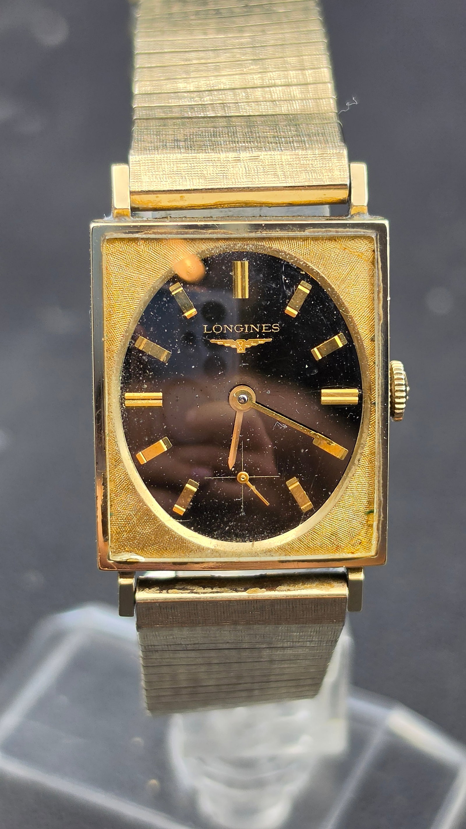 Vintage Longines-Wittnauer Cal. 370 17 Jewel 10K GF Rectangular Watch Running Accurate (1 of 13)