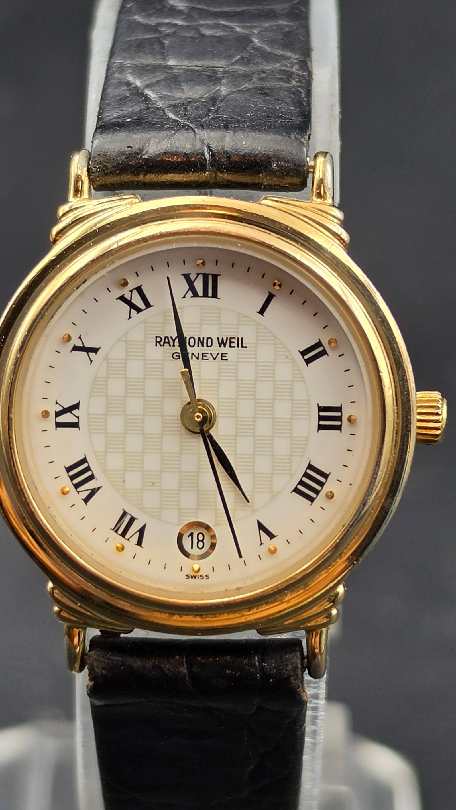 Vintage Raymond Weil Geneve Ladies Quartz Watch, Ref. 5331, Date, Swiss (1 of 9)