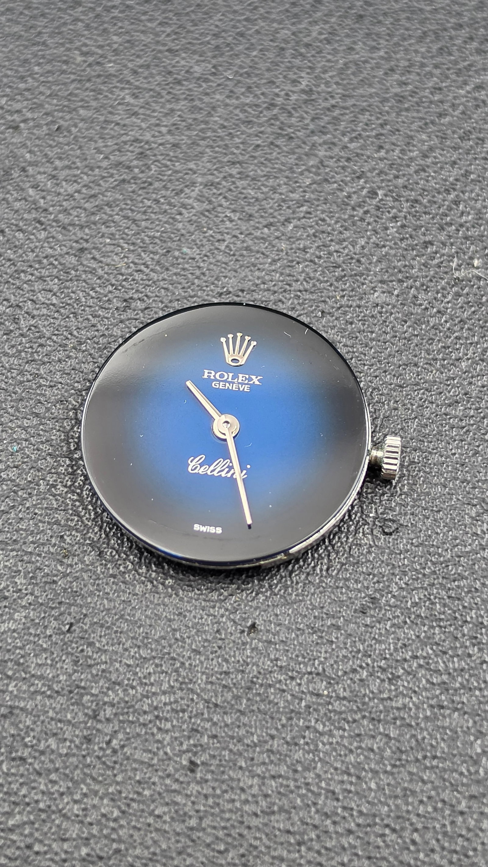 Rolex Cellini 1600 Whole Movement with Dial Hands and Crystal 19 Jewel Ladies Watch 1970s (1 of 8)