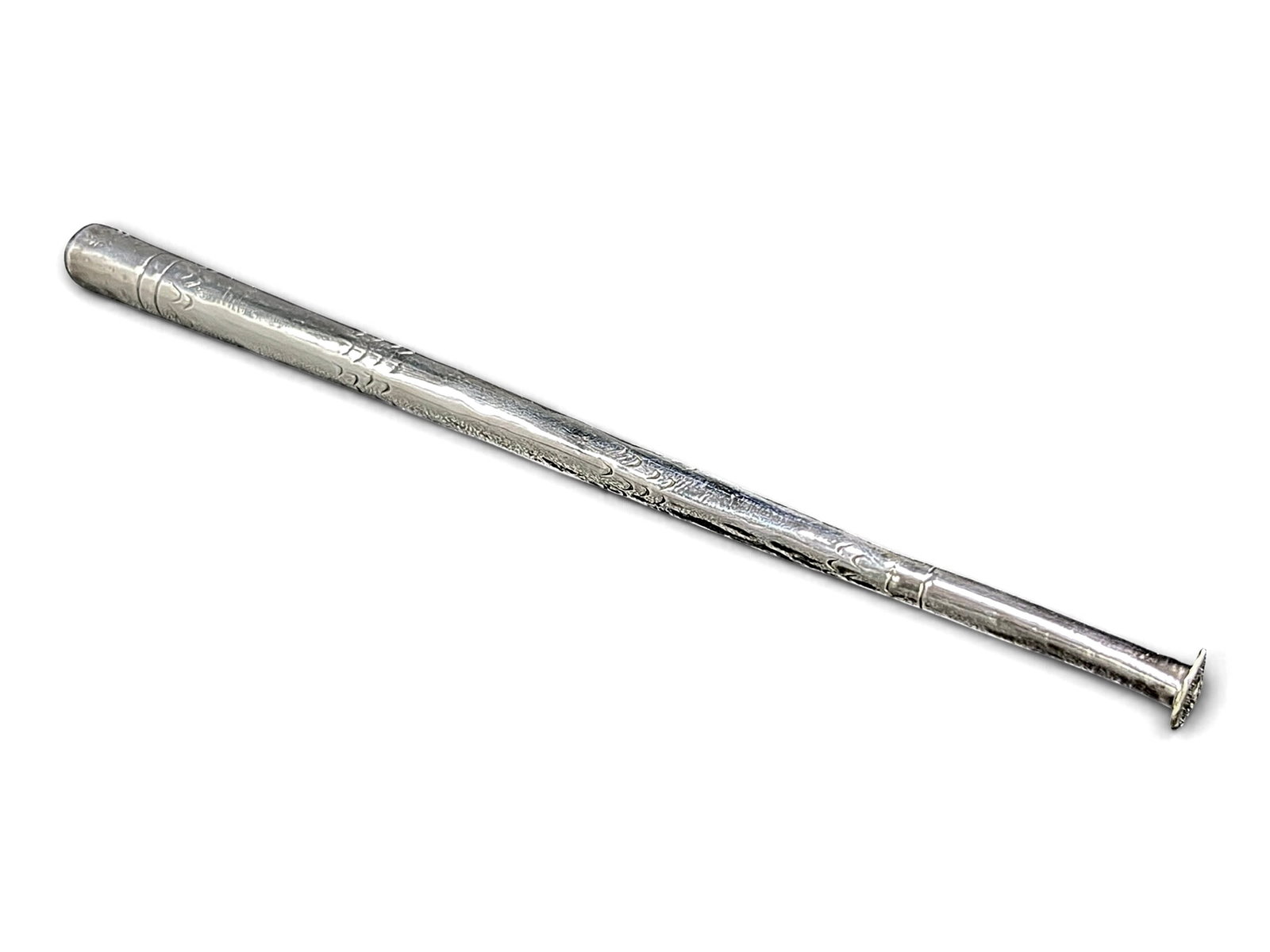 9g/5.77in Taxco Mexican Sterling Silver Candle Snuffer (1 of 14)