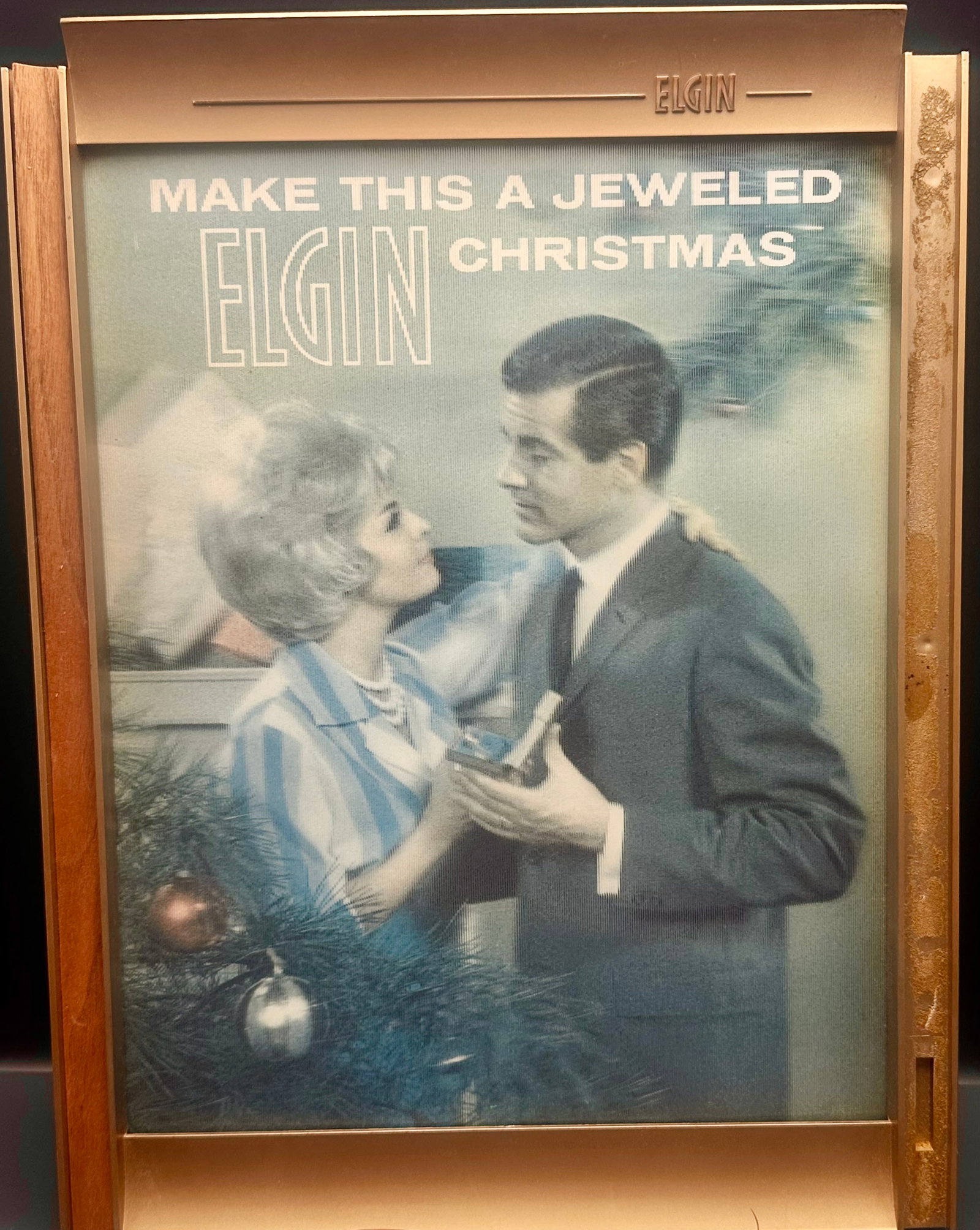 Vintage Elgin “Jeweled Christmas” Lighted Watch Advertising Display (1 of 11)