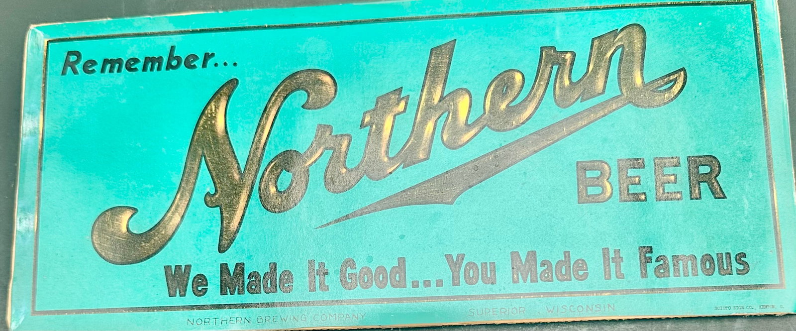 Northern Beer Cardboard Sign (1 of 8)