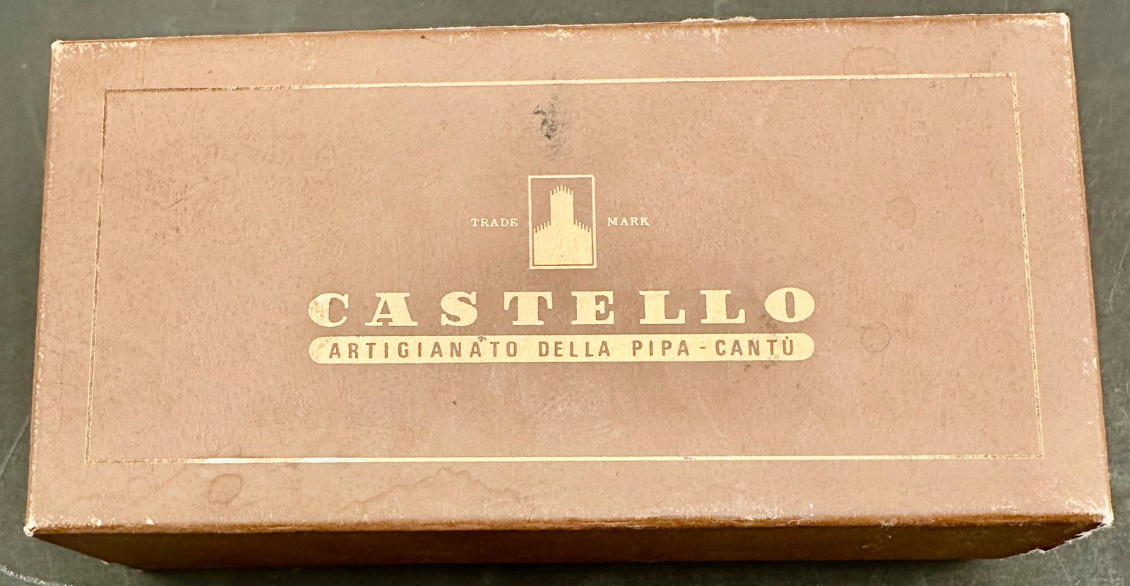 Vintage Castello Italian Pipe Box & Pouch (1 of 14)