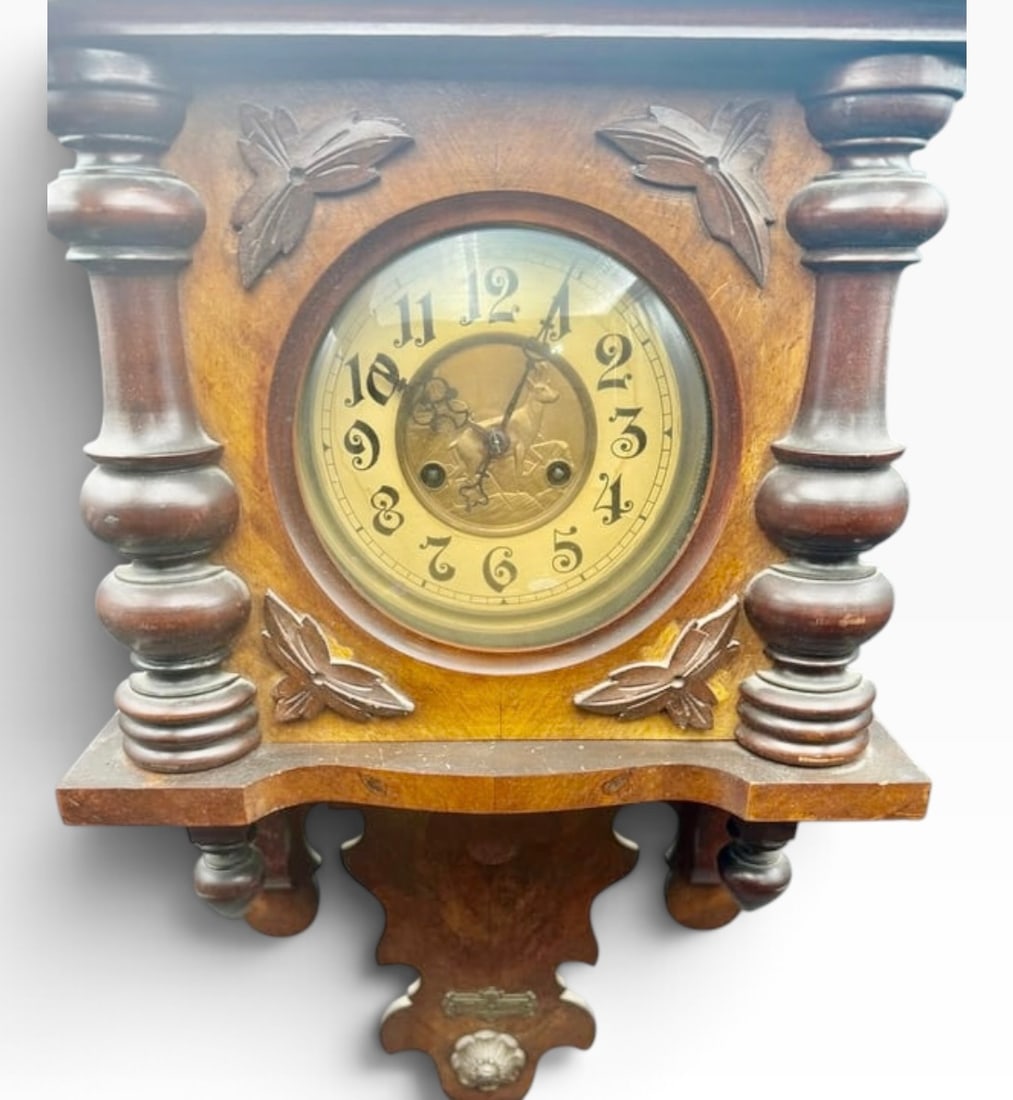 Antique Eastlake Wall Clock c.1880 (1 of 14)