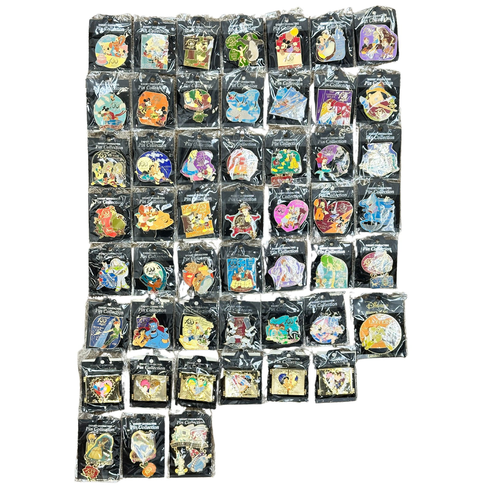 Rare Disney JDS Mickey & Pals 100 Years Of Magic Pin Lot Of 51 (1 of 6)