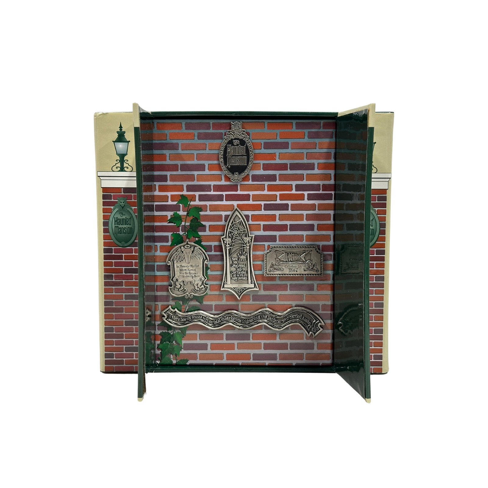Disney Haunted Mansion Pet Cemetery Tombstone Boxed Pin Set Of 5 (1 of 4)