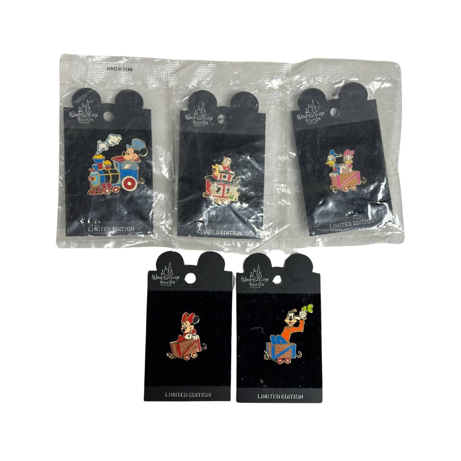 Walt Disney World Railroad Surprise Train Pin Set Of 6 (1 of 4)