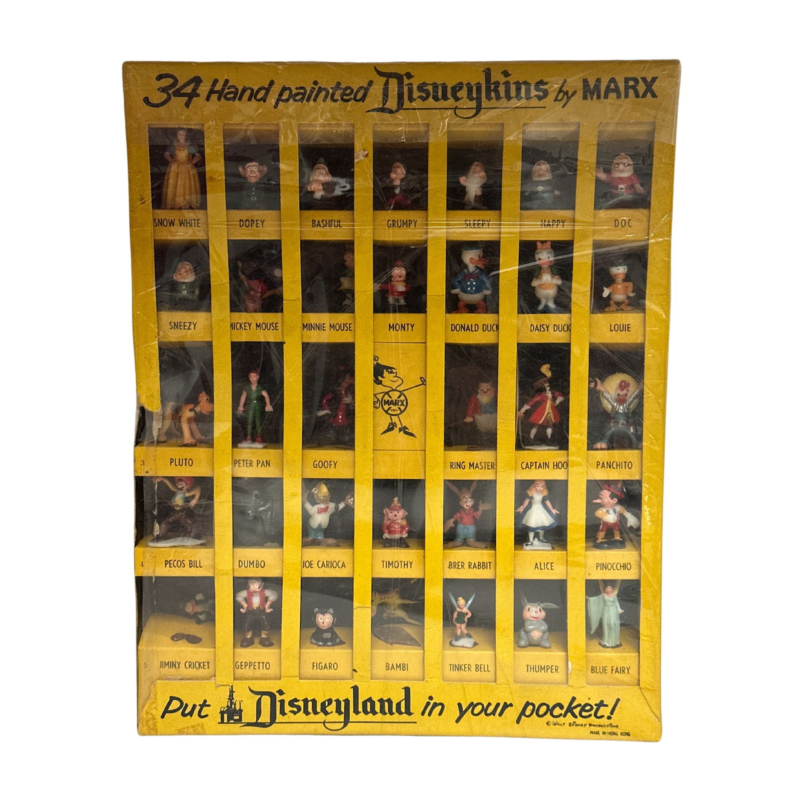 Disney Marx Disneykins Hand Painted Mini Figure Set Of 34 (1 of 5)