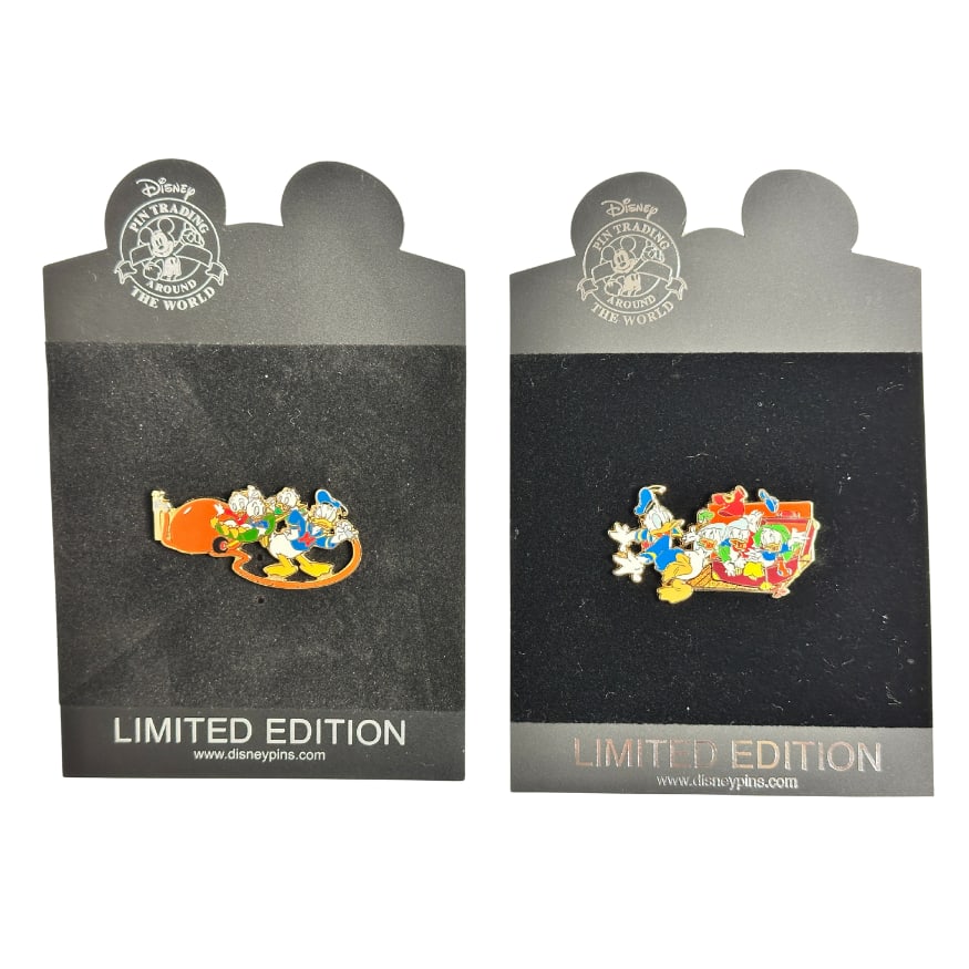 Disney Donald, Huey, Louie, & Dewey Pin Lot Of 2: ******* FREE SHIPPING *******A Disney Donald, Huey, Louie, & Dewey Pin Lot Of 2******* FREE SHIPPING *******