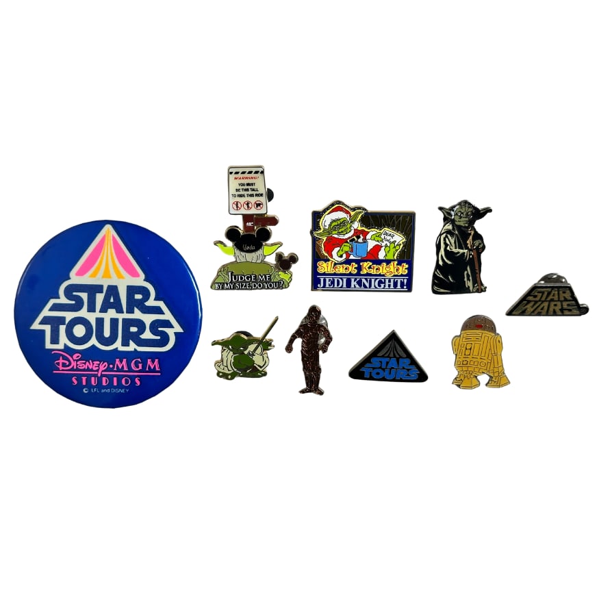 Disney Star Wars MGM Studio Star Tours Pin Lot Of 9 (1 of 3)