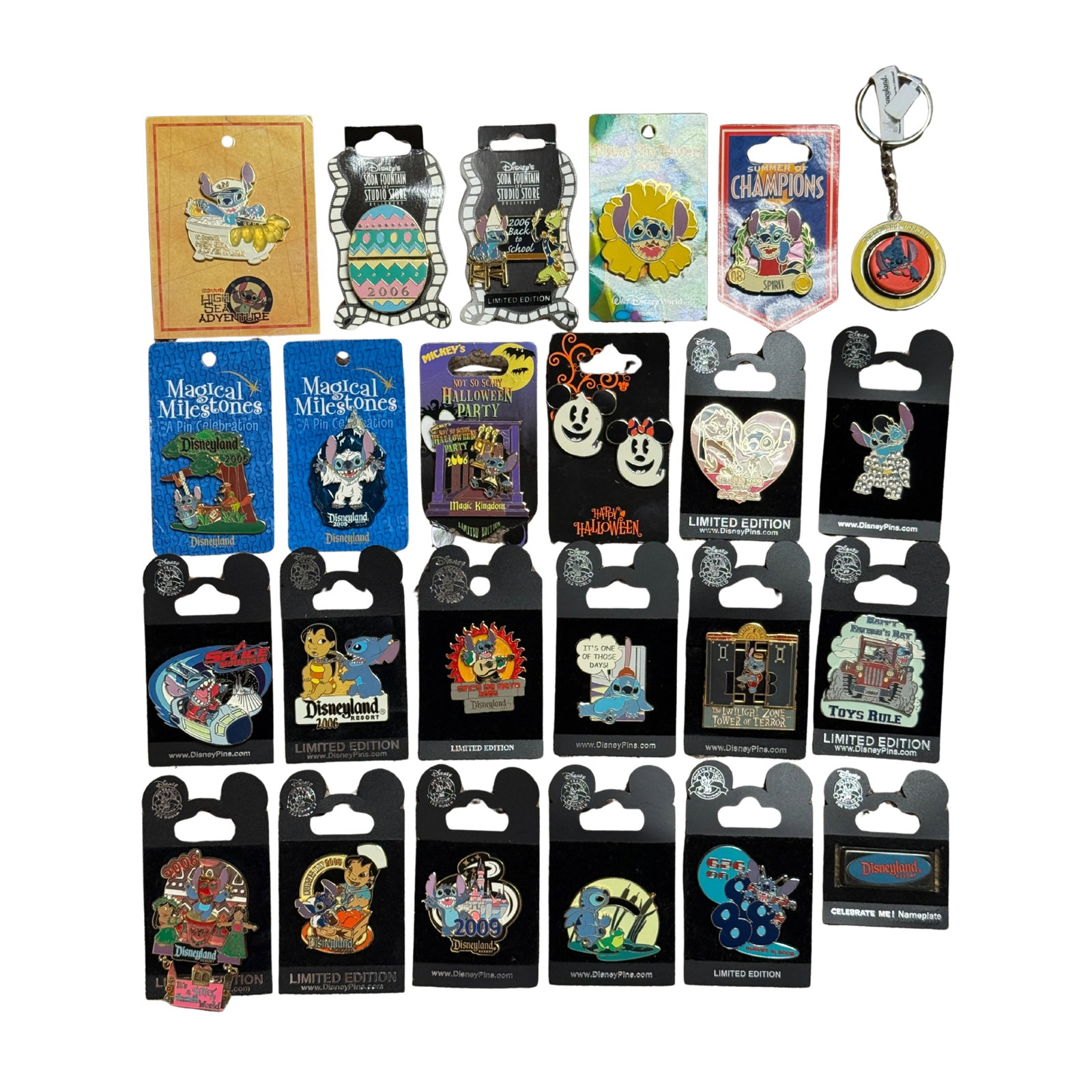 Disney Lilo & Stitch Assorted Stitch Pin Lot Of 23: Disney Lilo & Stitch Assorted Stitch Pin Lot Of 23. These feature Stitch and Lilo.*******FREE SHIPPING*******